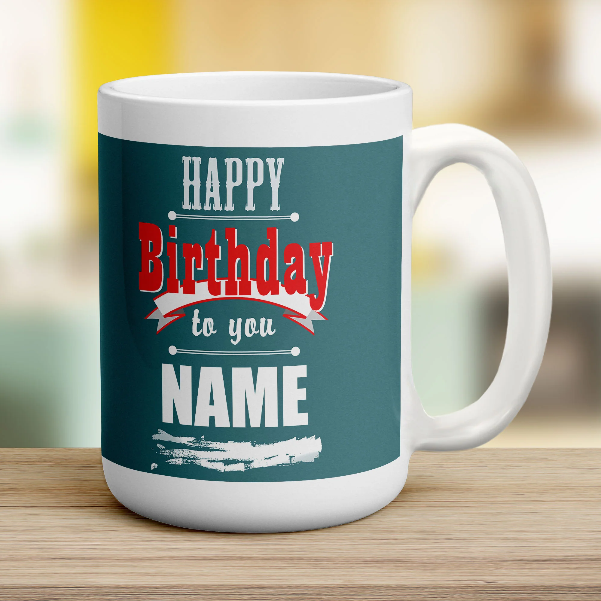 Playbill Birthday Message Mug - Image 11