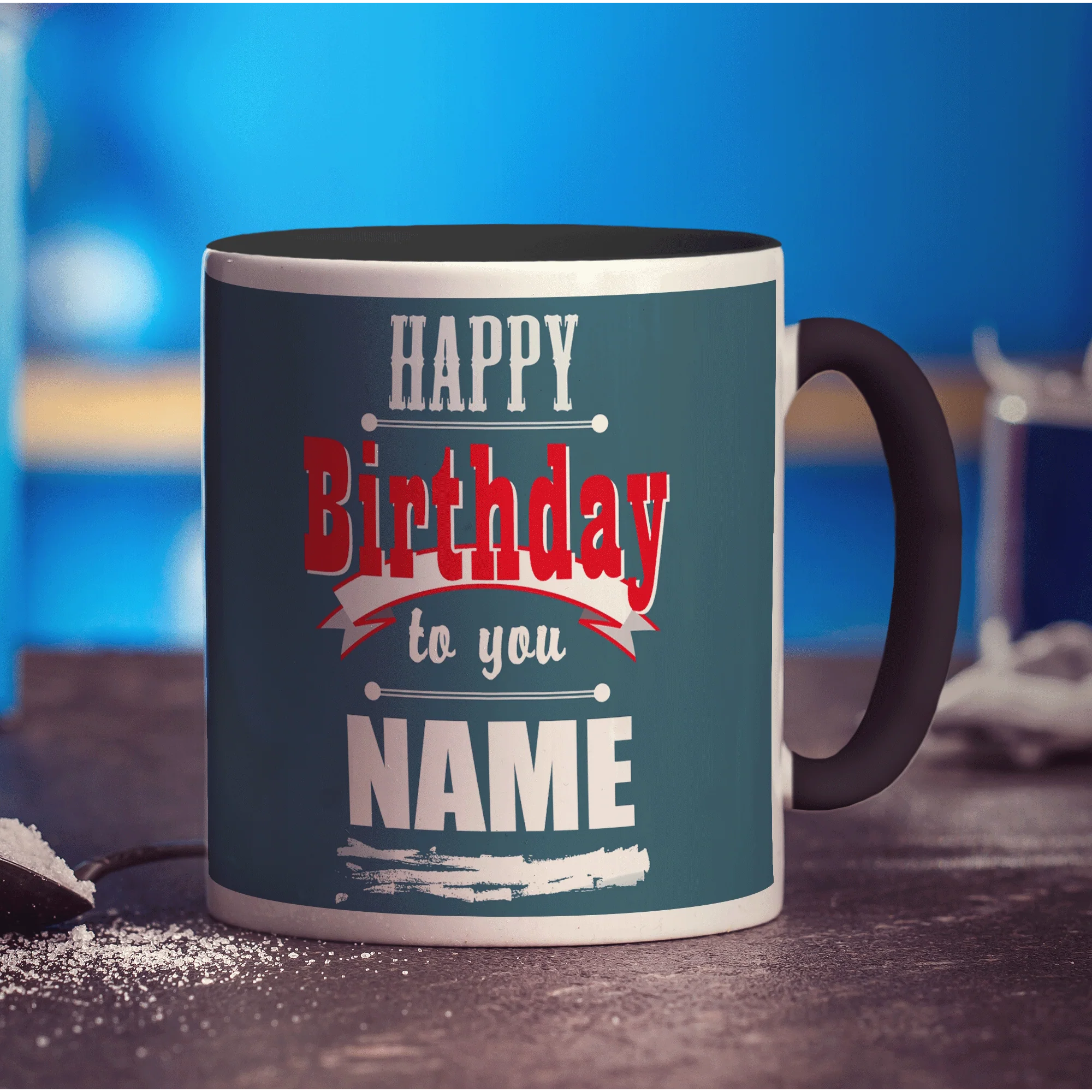 Playbill Birthday Message Mug - Image 9