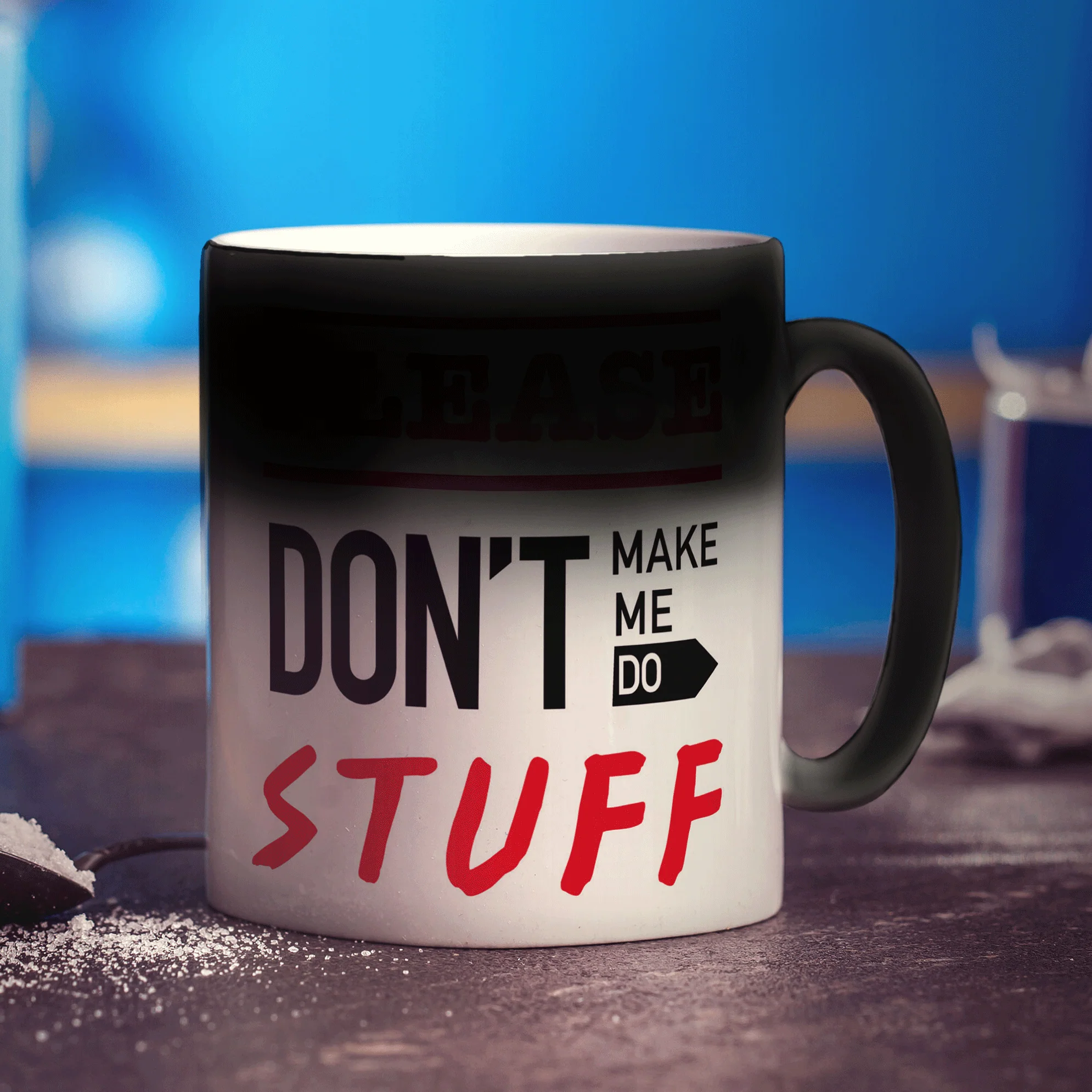 Please Don't Make Me Do Stuff Mug - Image 6