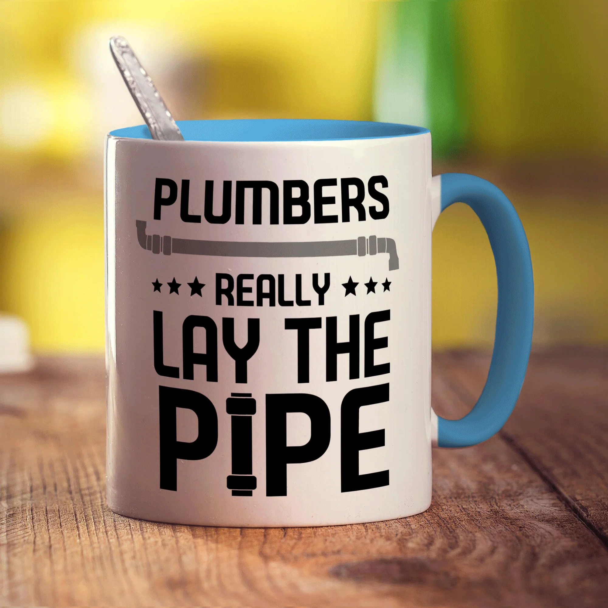 Plumbers Really Lay The Pipe Mug - Image 8
