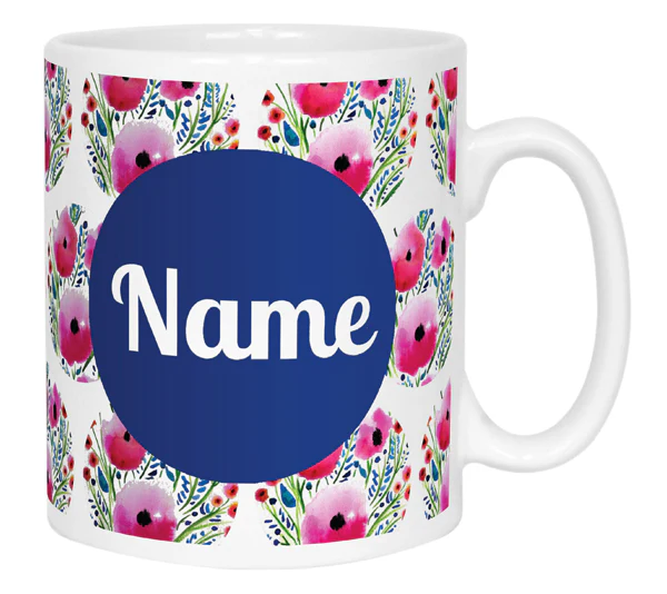 Poppy Name Mug by Jessica Peppin - Image 2