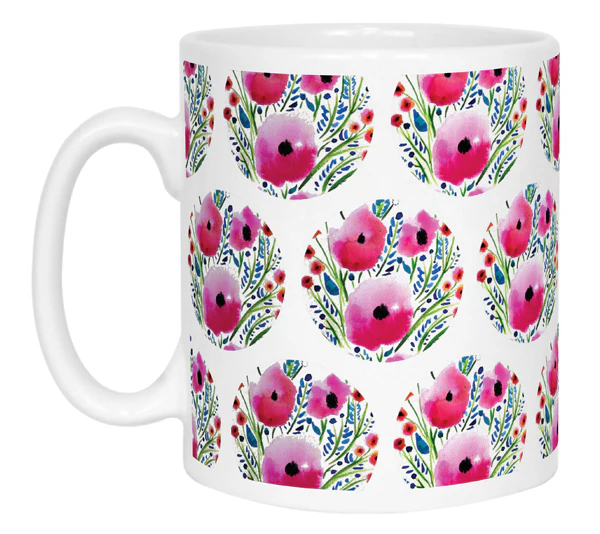 Poppy Name Mug by Jessica Peppin - Image 3