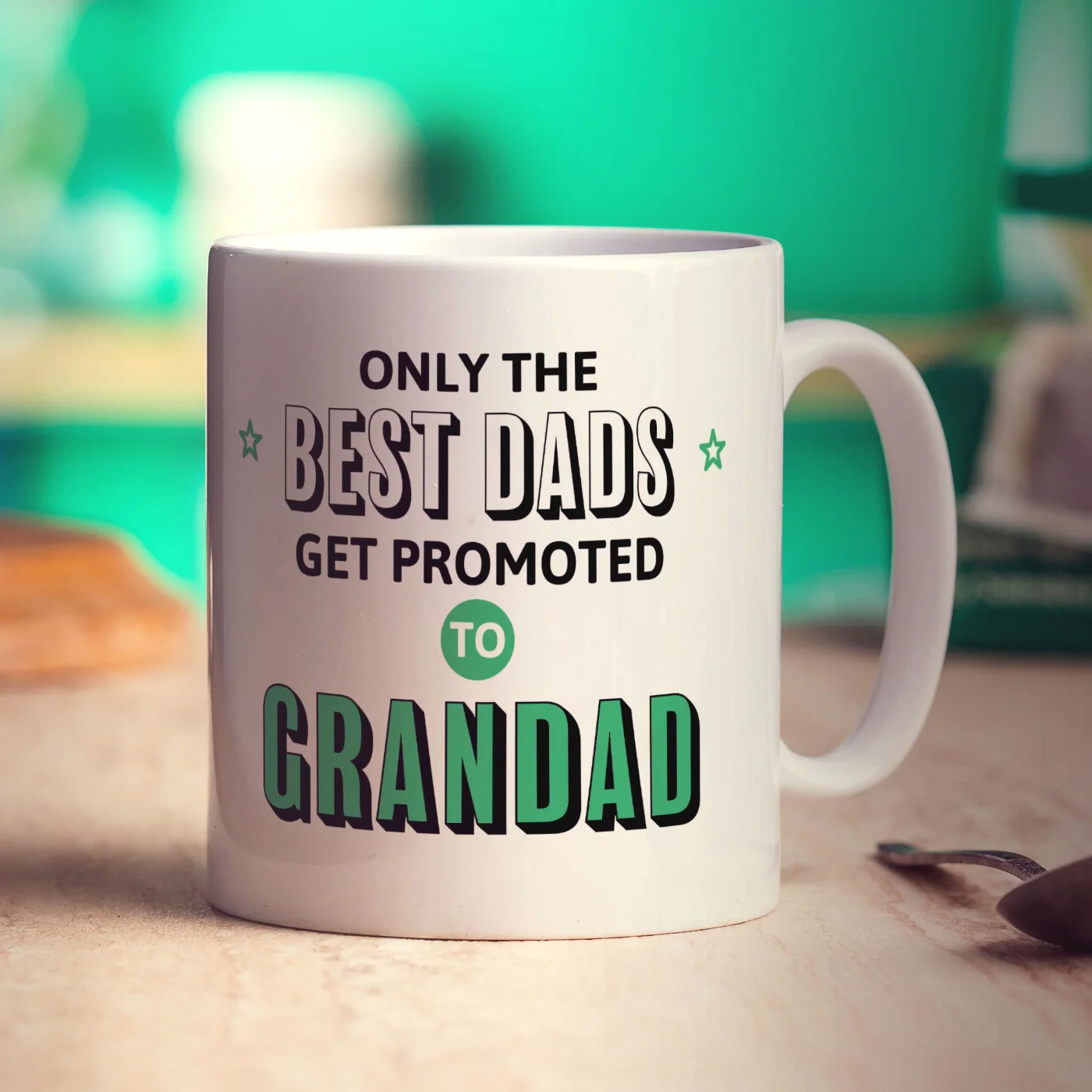 Only the Best Dads Get Promoted to Grandad Mug