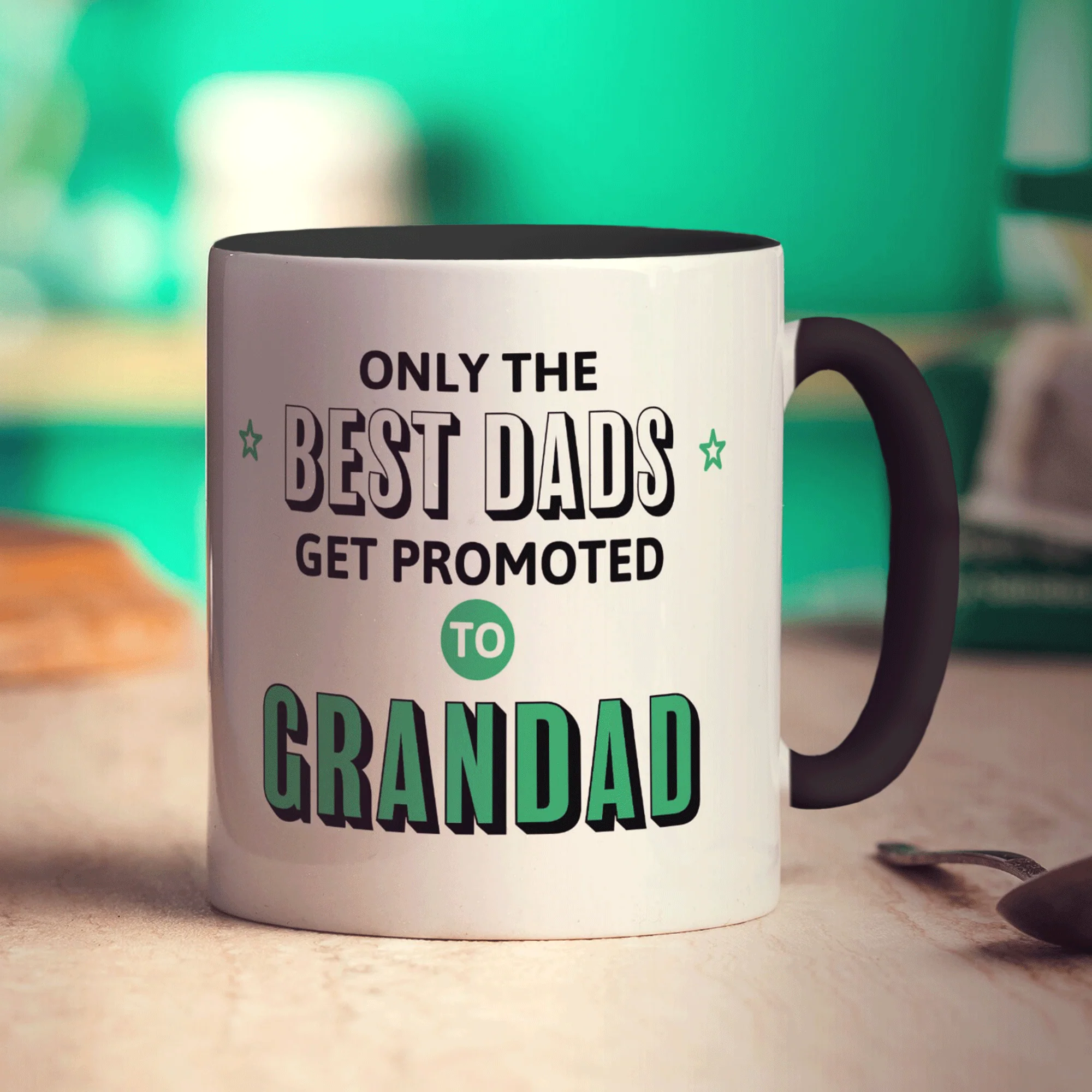 Only the Best Dads Get Promoted to Grandad Mug - Image 10