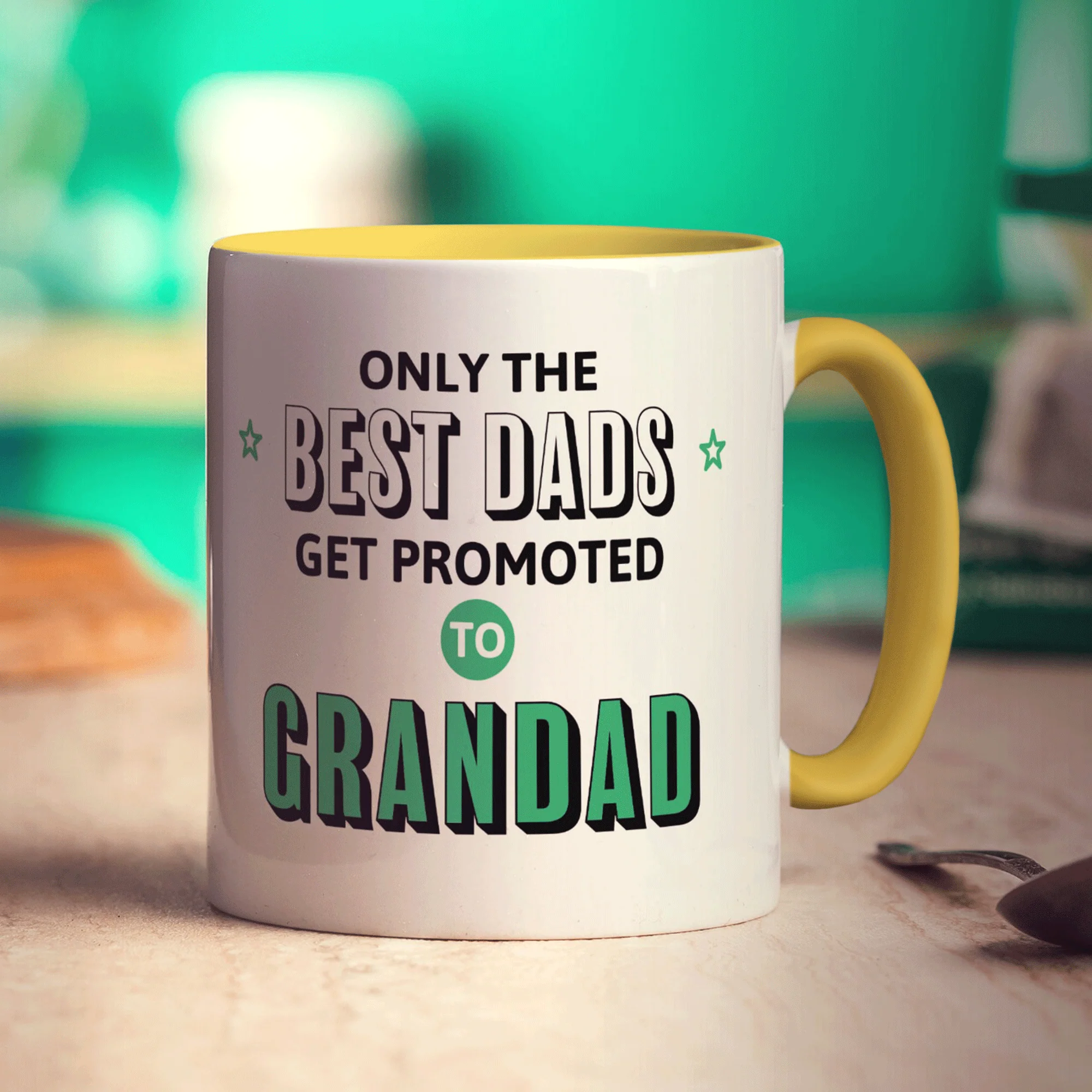 Only the Best Dads Get Promoted to Grandad Mug - Image 5