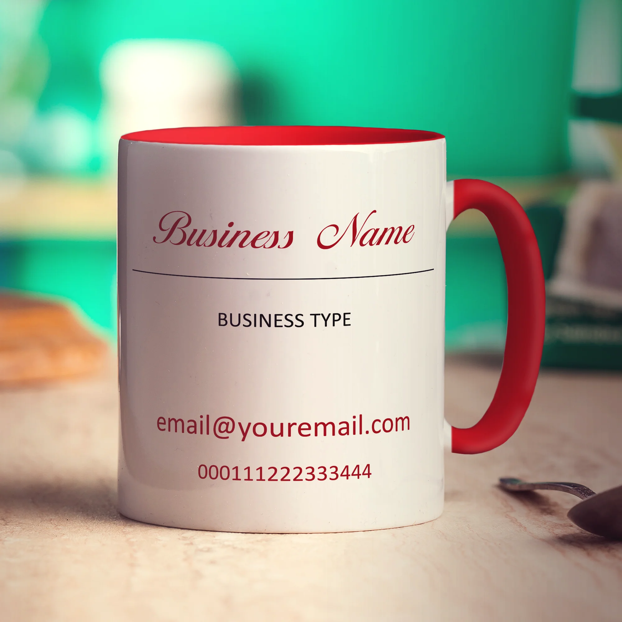 Promotional Mug with Fancy Type - Image 10