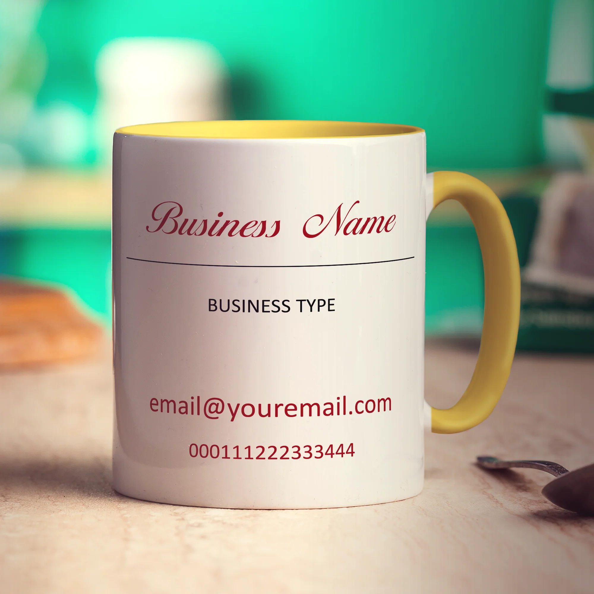Promotional Mug with Fancy Type - Image 8