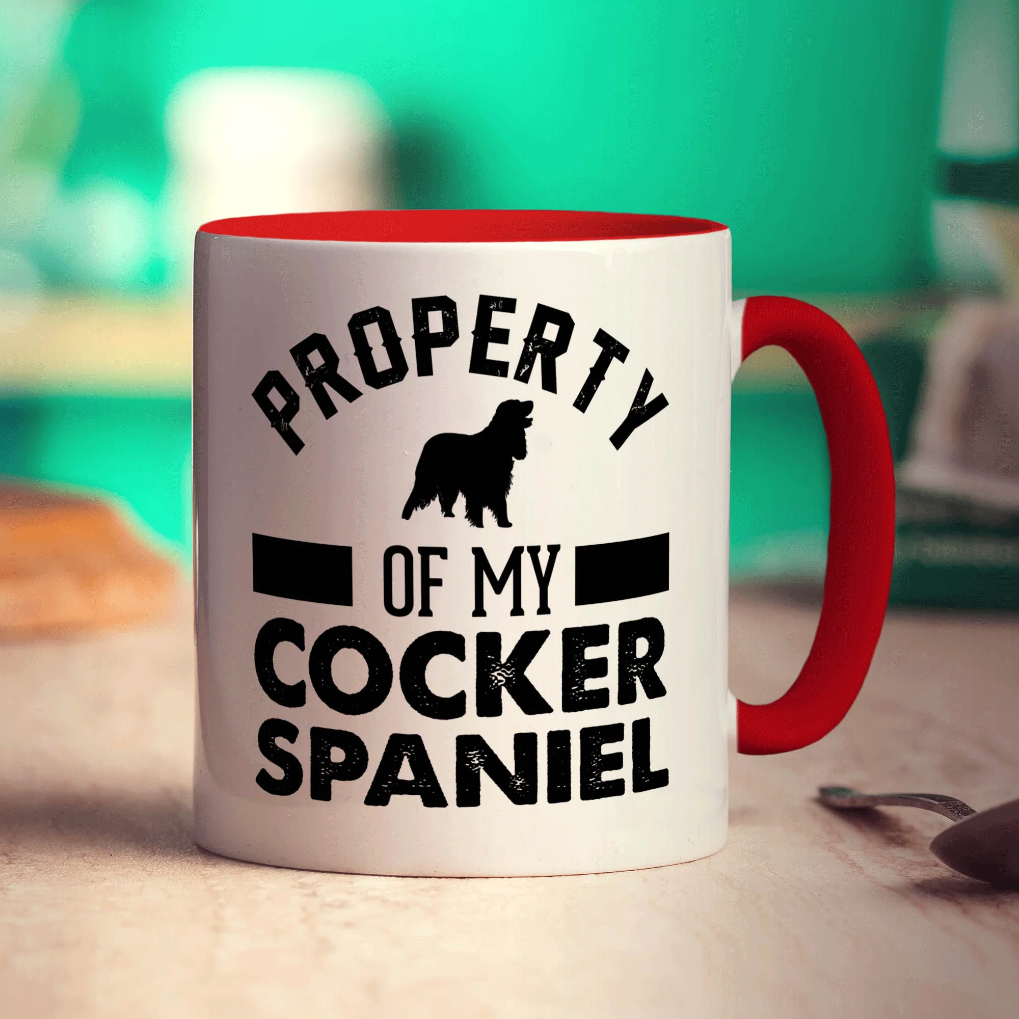 Property Of My Cocker Spaniel Mug - Image 11