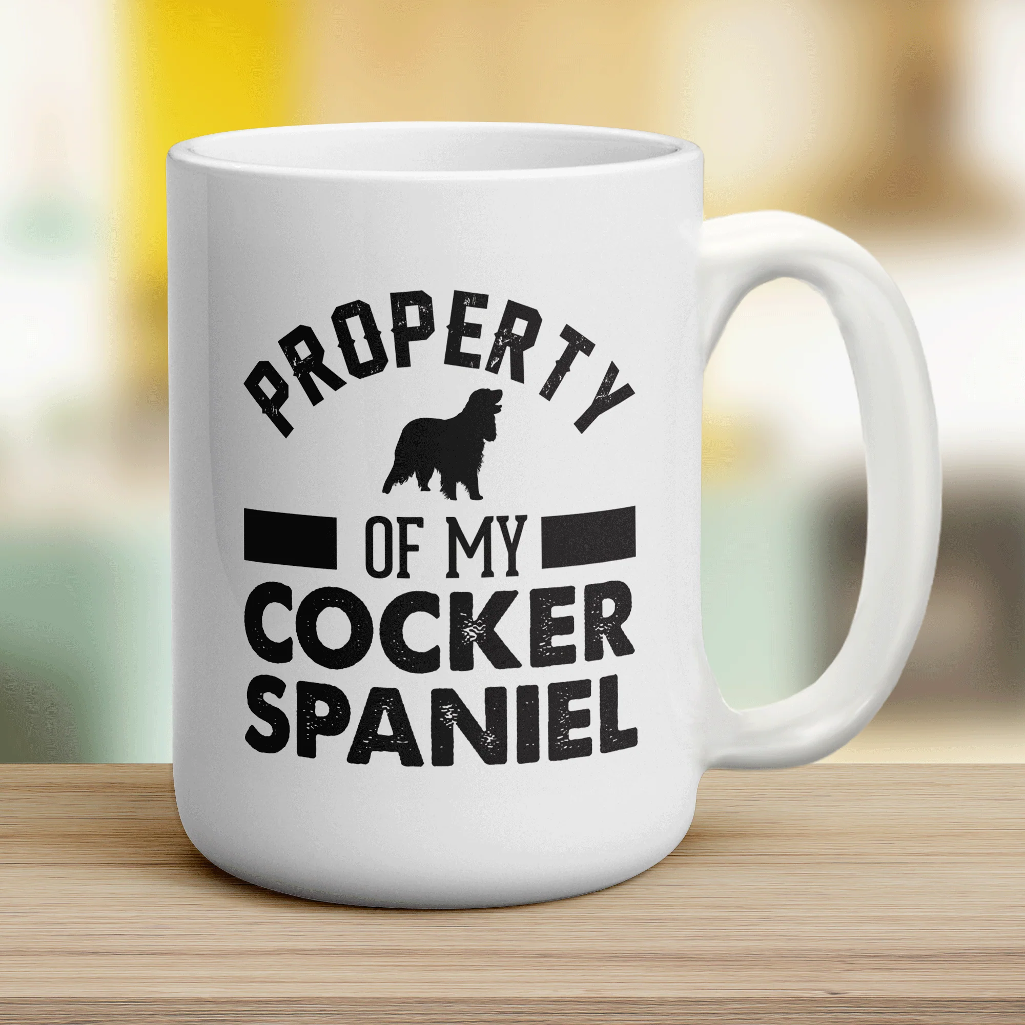 Property Of My Cocker Spaniel Mug - Image 12