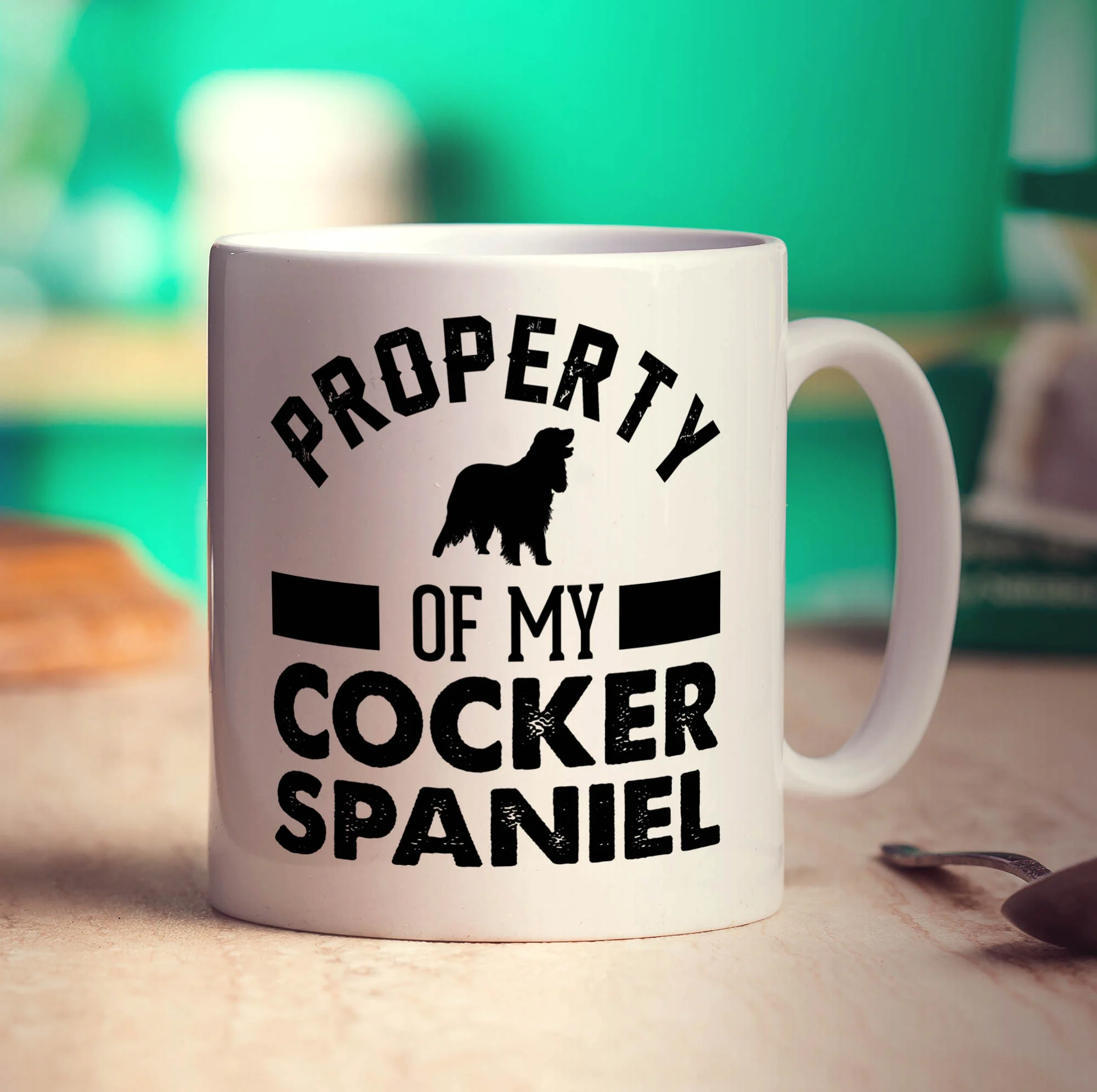 Property Of My Cocker Spaniel Mug - Image 3