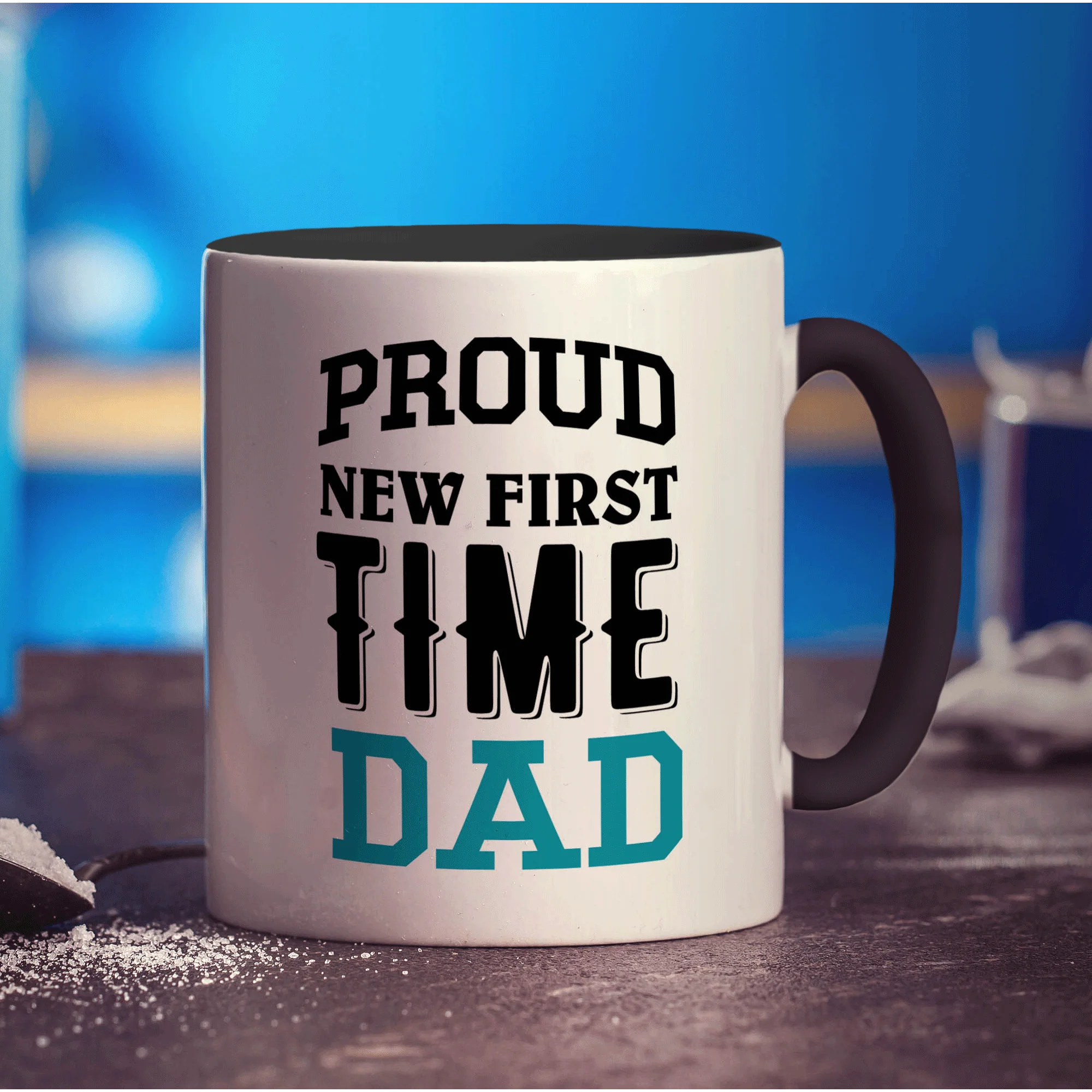 Proud New First Time Dad Mug - Image 10
