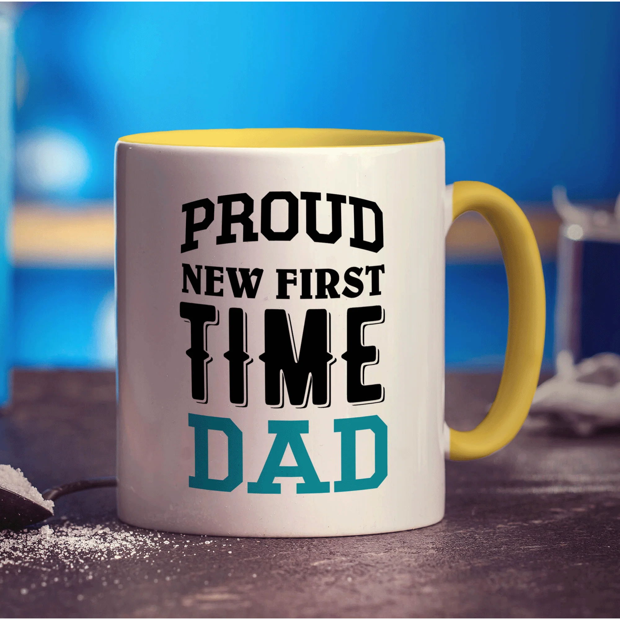 Proud New First Time Dad Mug - Image 5
