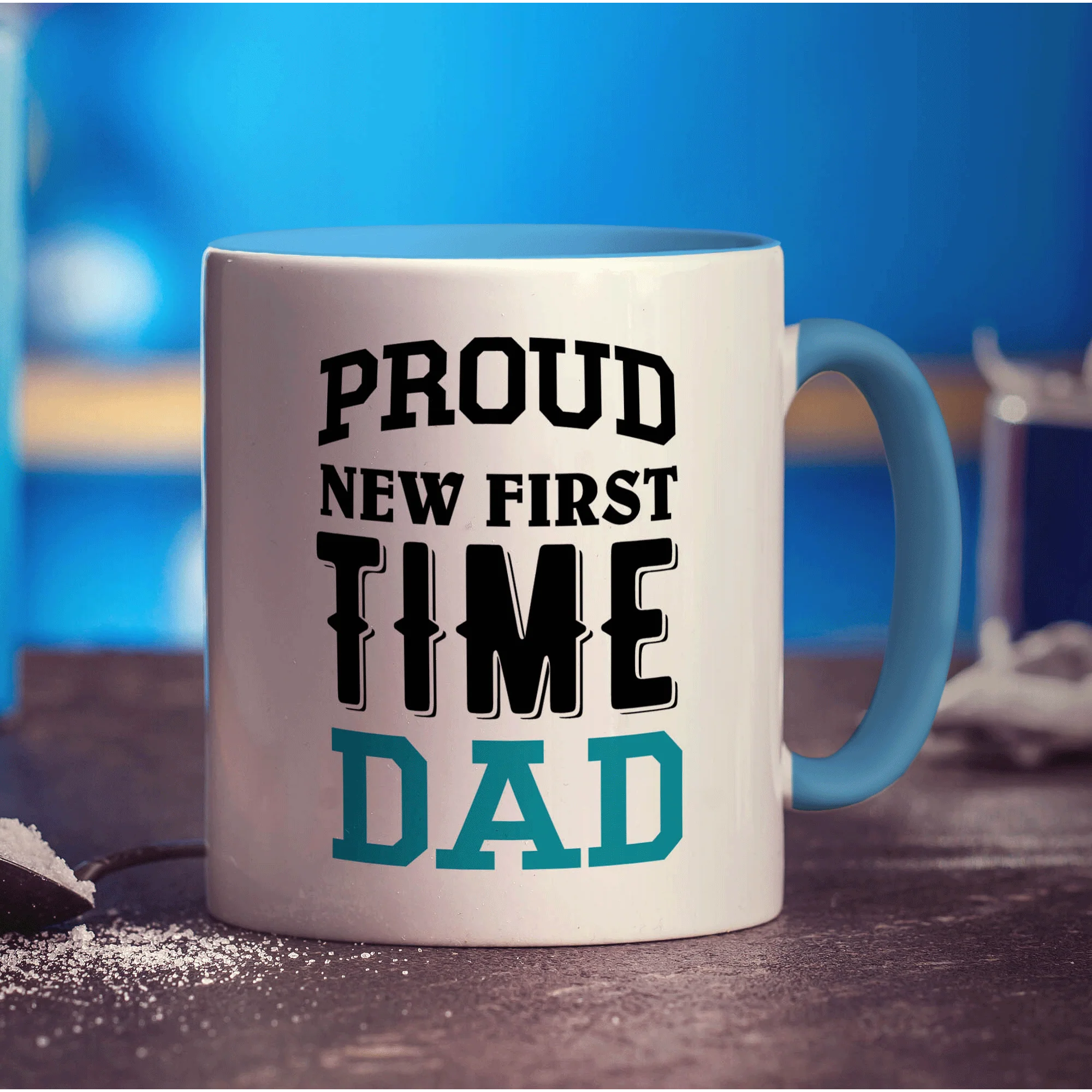 Proud New First Time Dad Mug - Image 8