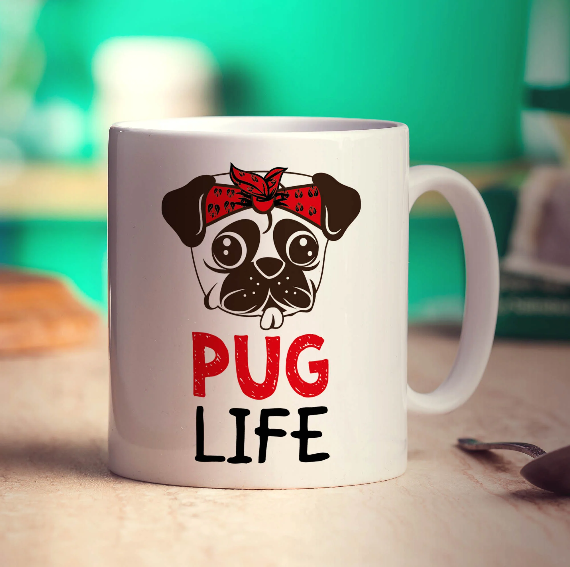 Pug Life Mug - Image 3