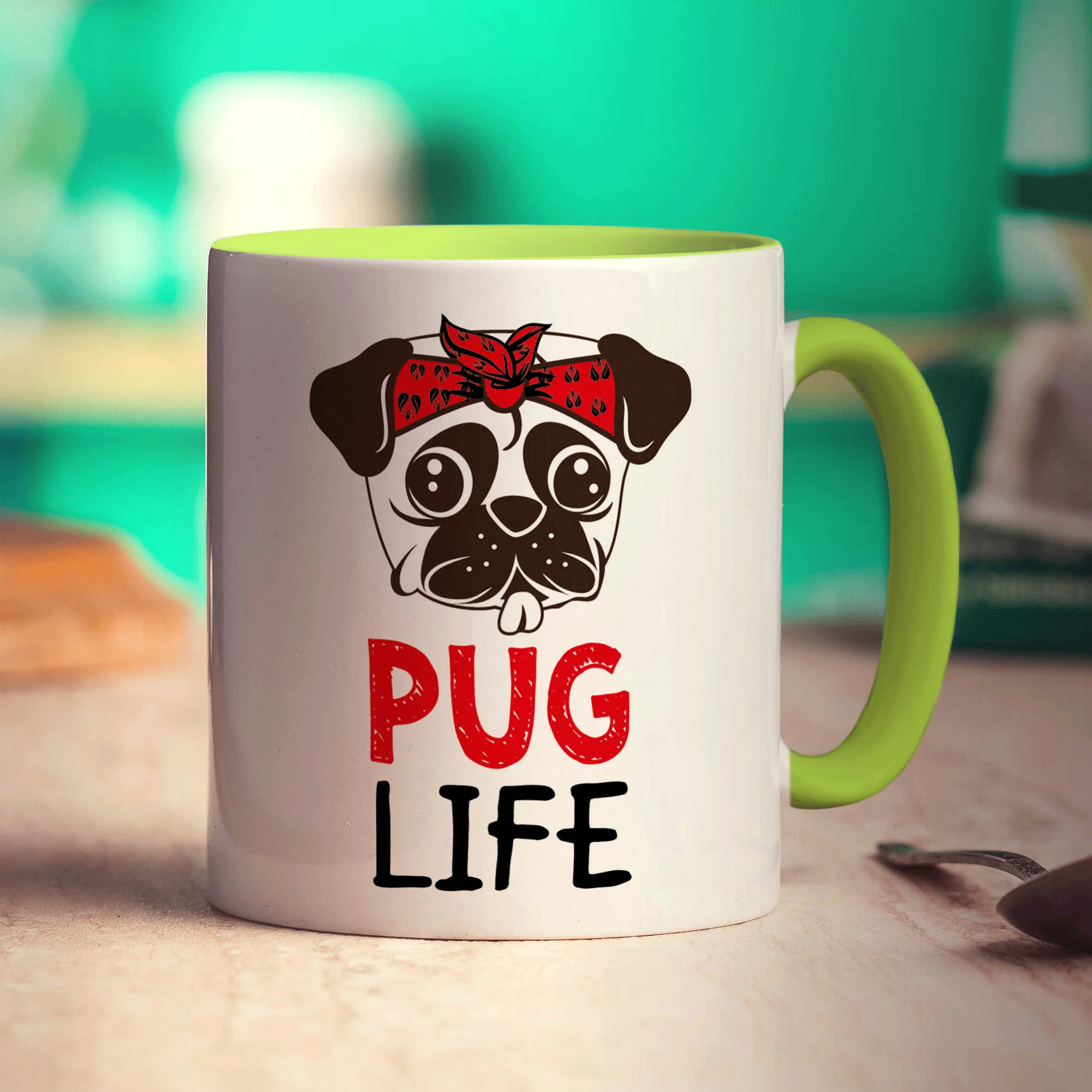 Pug Life Mug - Image 7