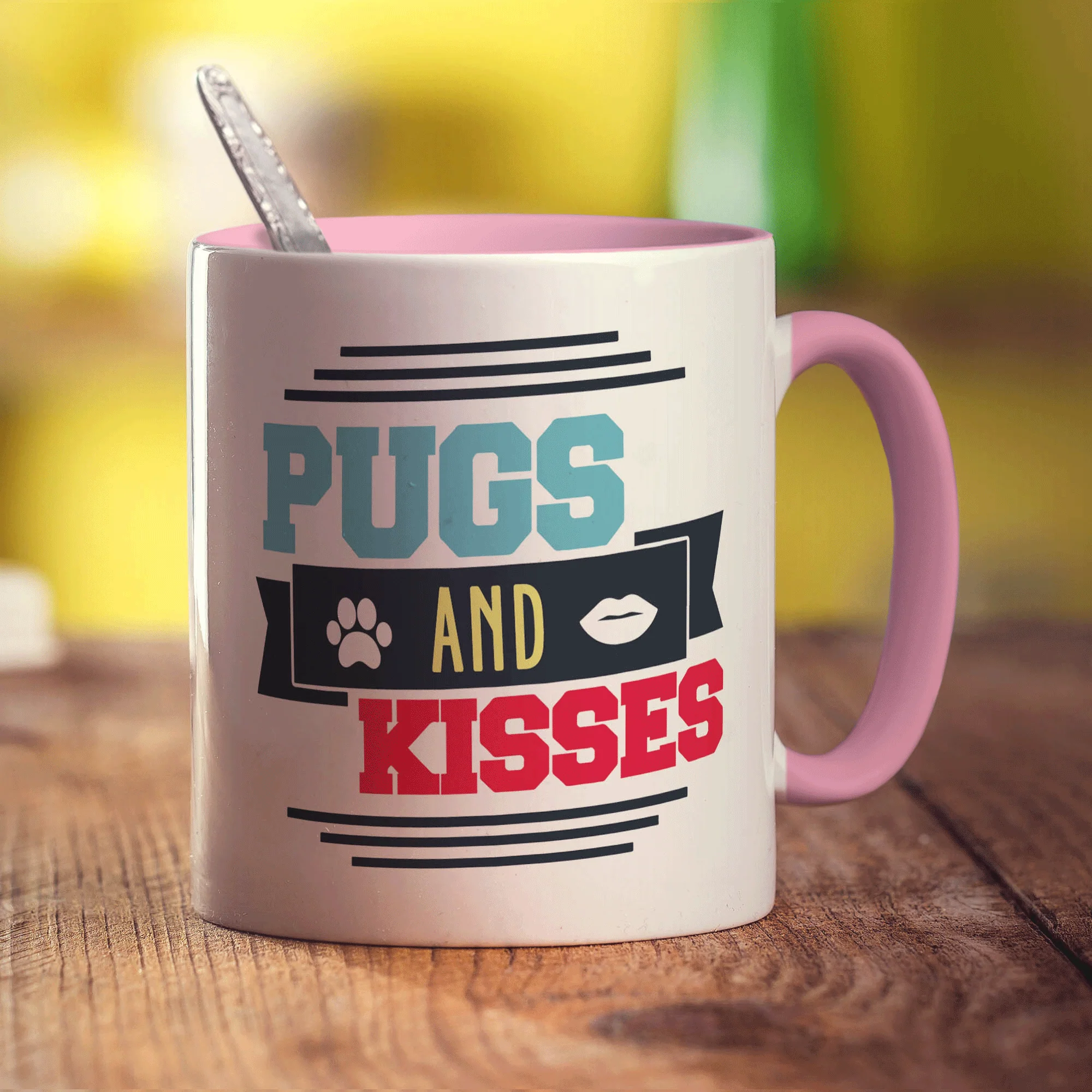 Pugs and Kisses Mug - Image 9