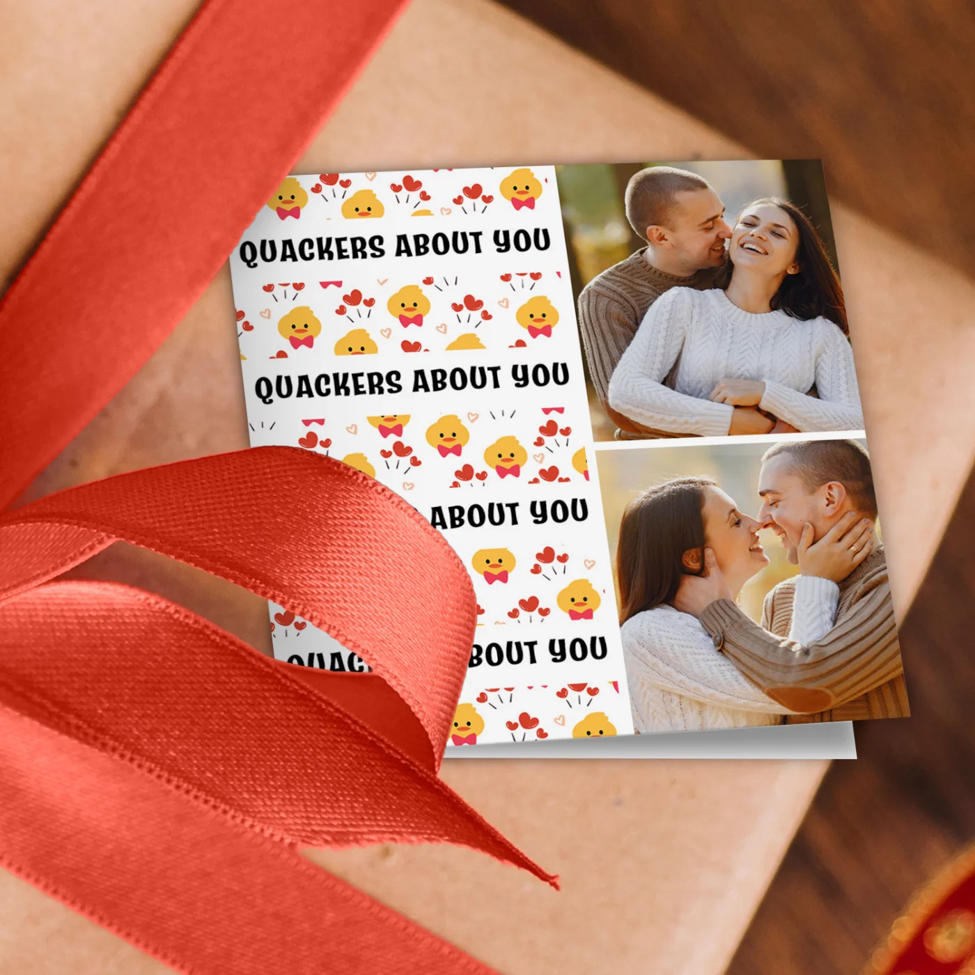 Quackers About You Photo Wrapping Paper - Image 2