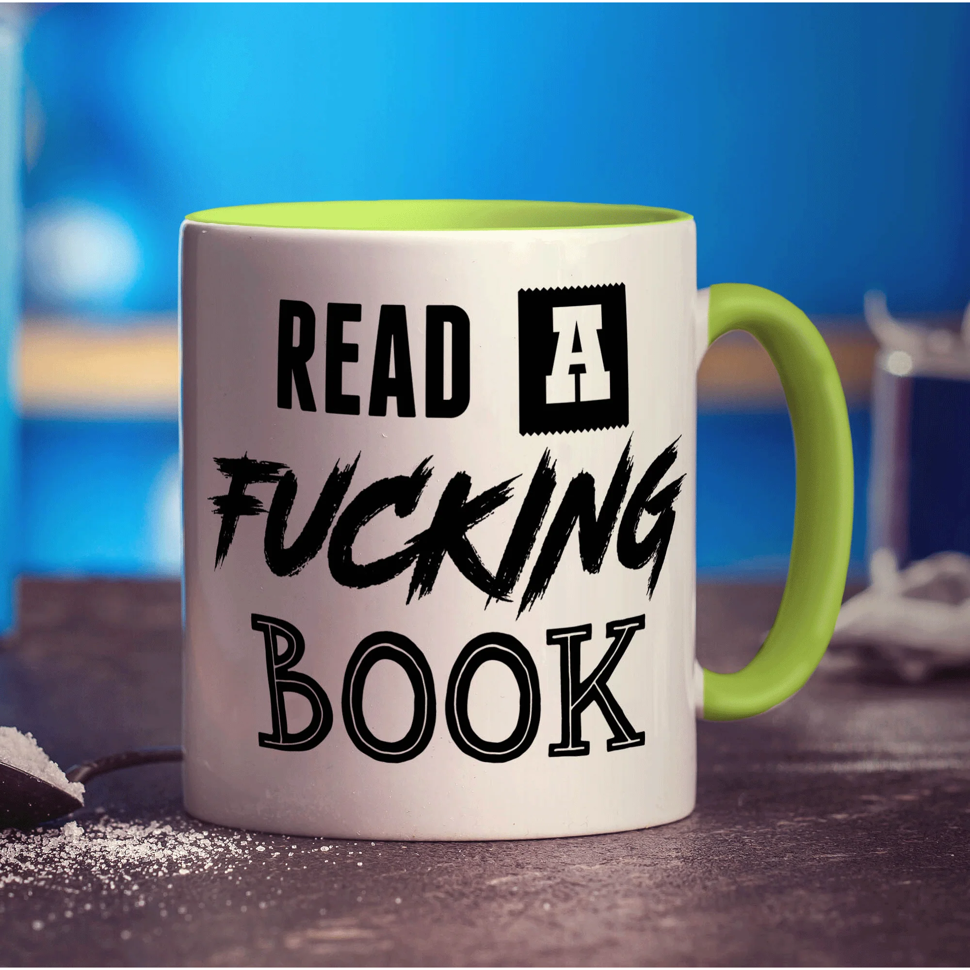 Read a Fucking Book Mug - Image 7
