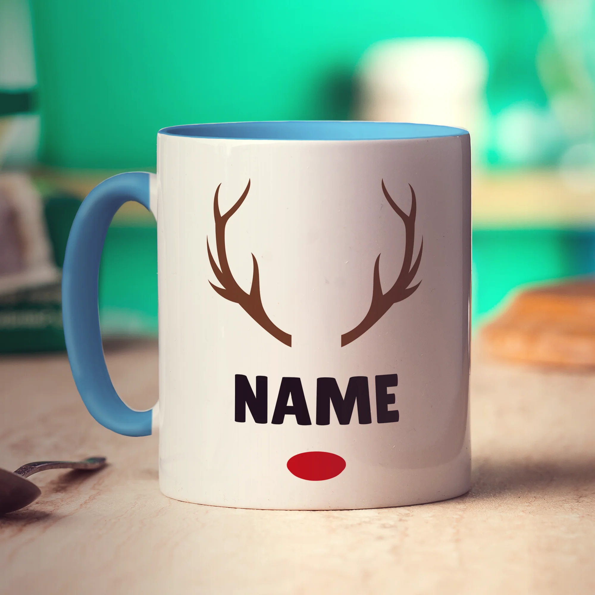 Reindeer Name Mug - Image 14