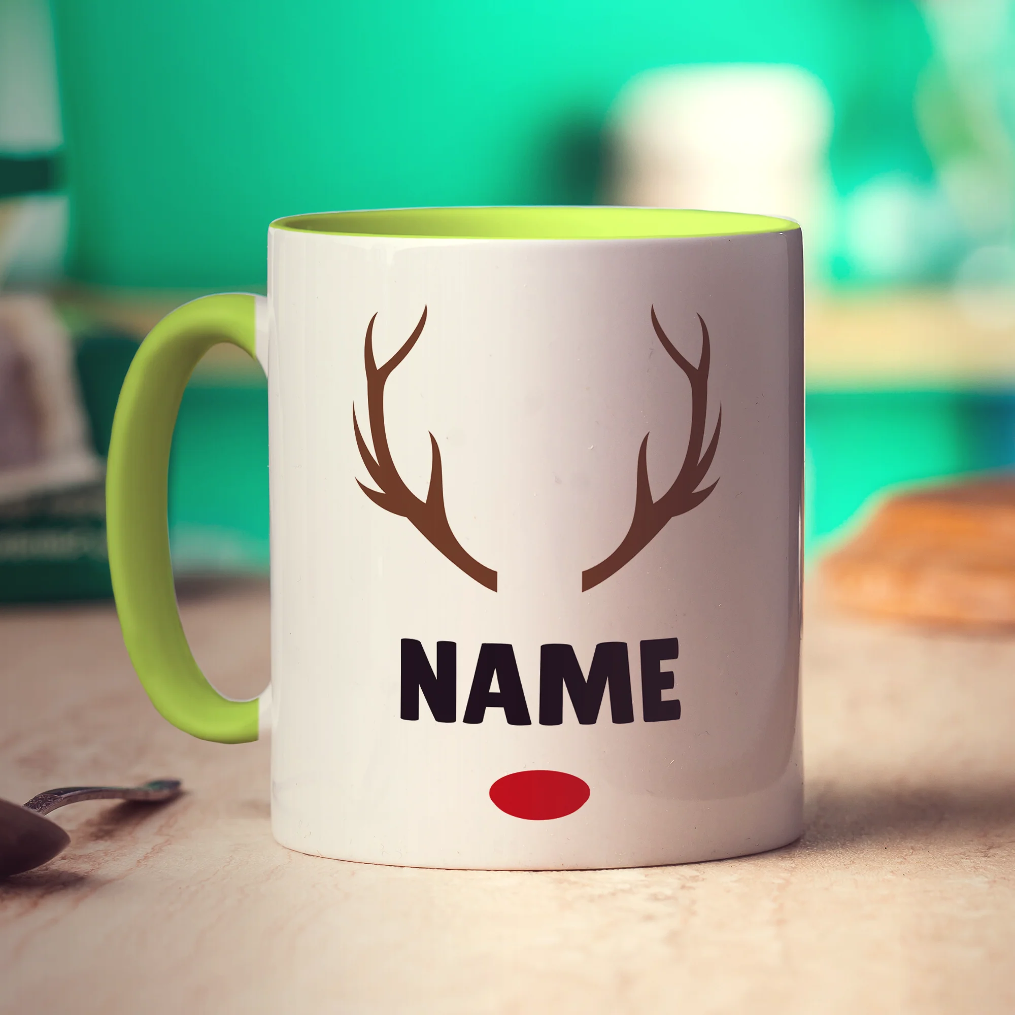 Reindeer Name Mug - Image 15