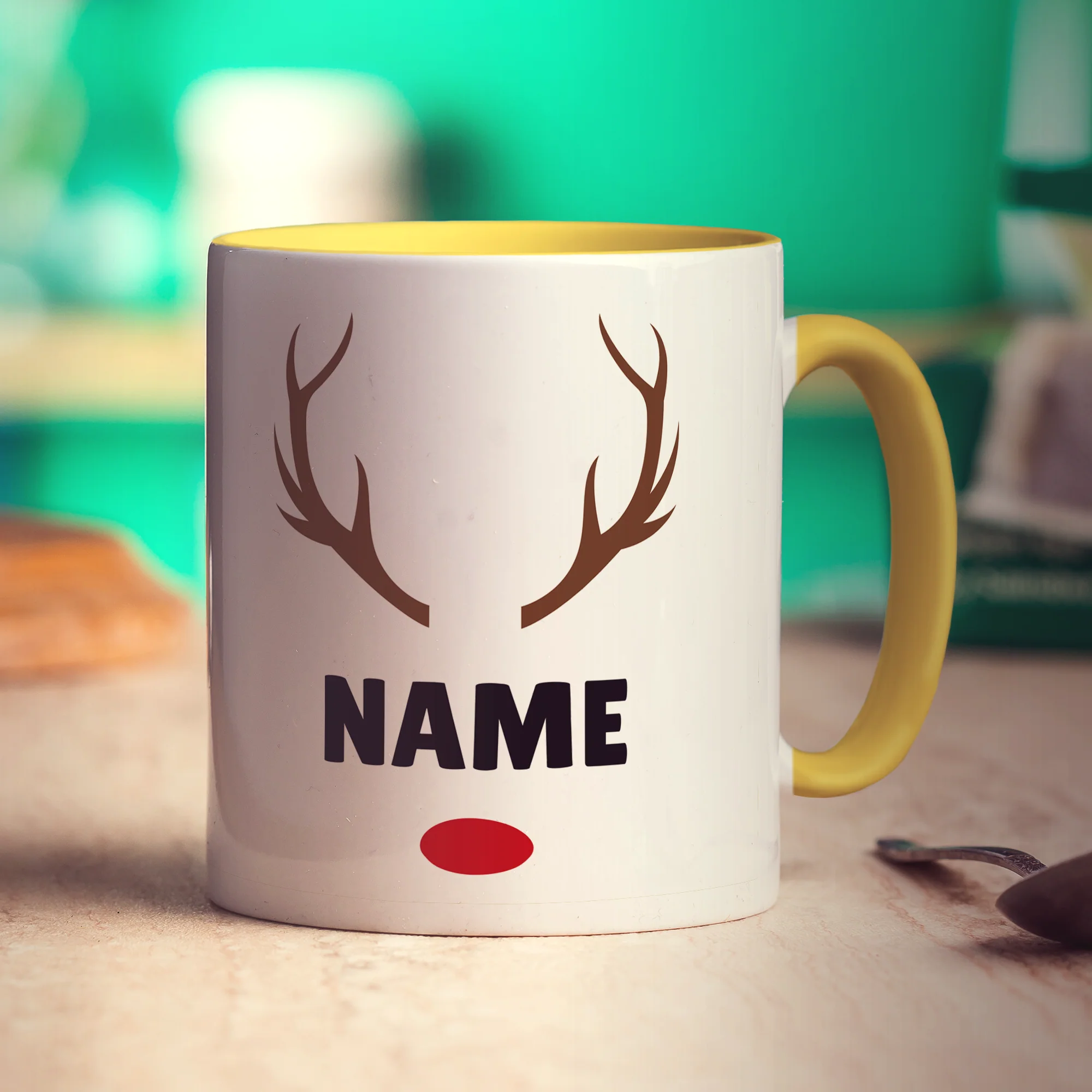 Reindeer Name Mug - Image 5