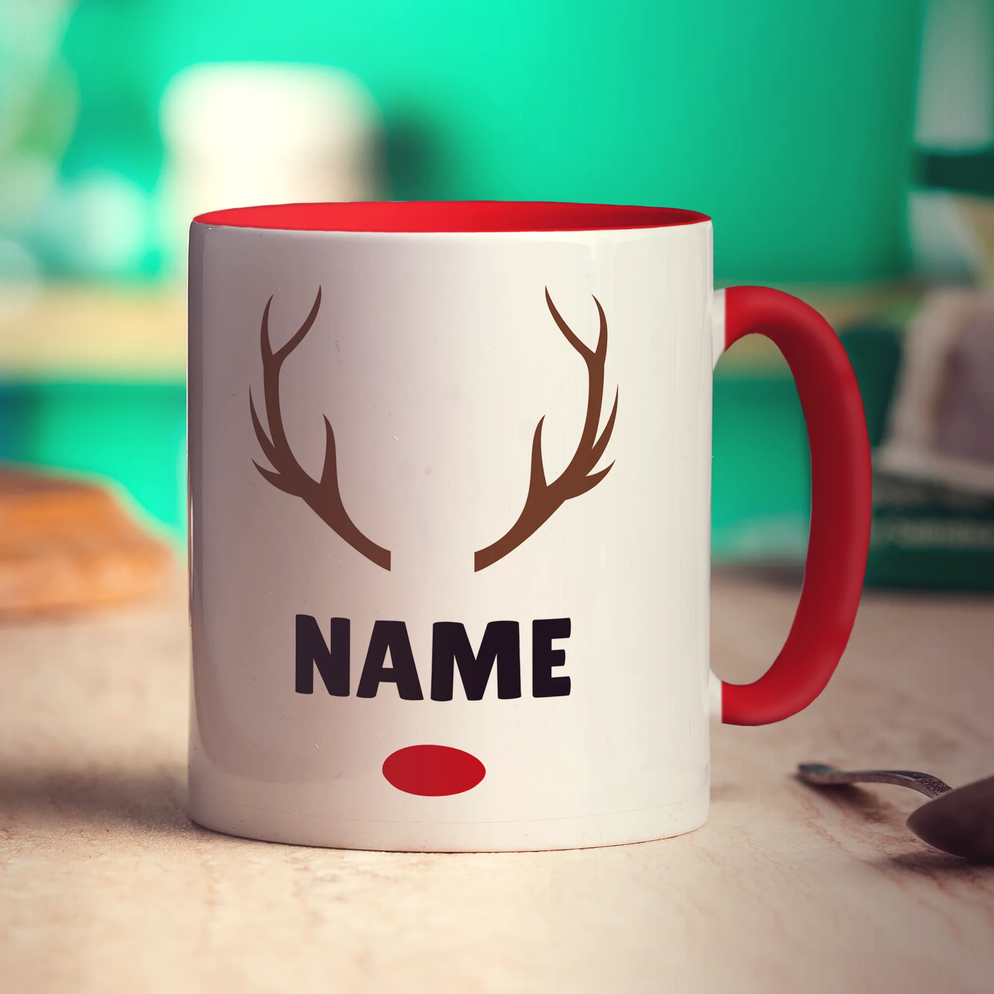 Reindeer Name Mug - Image 7