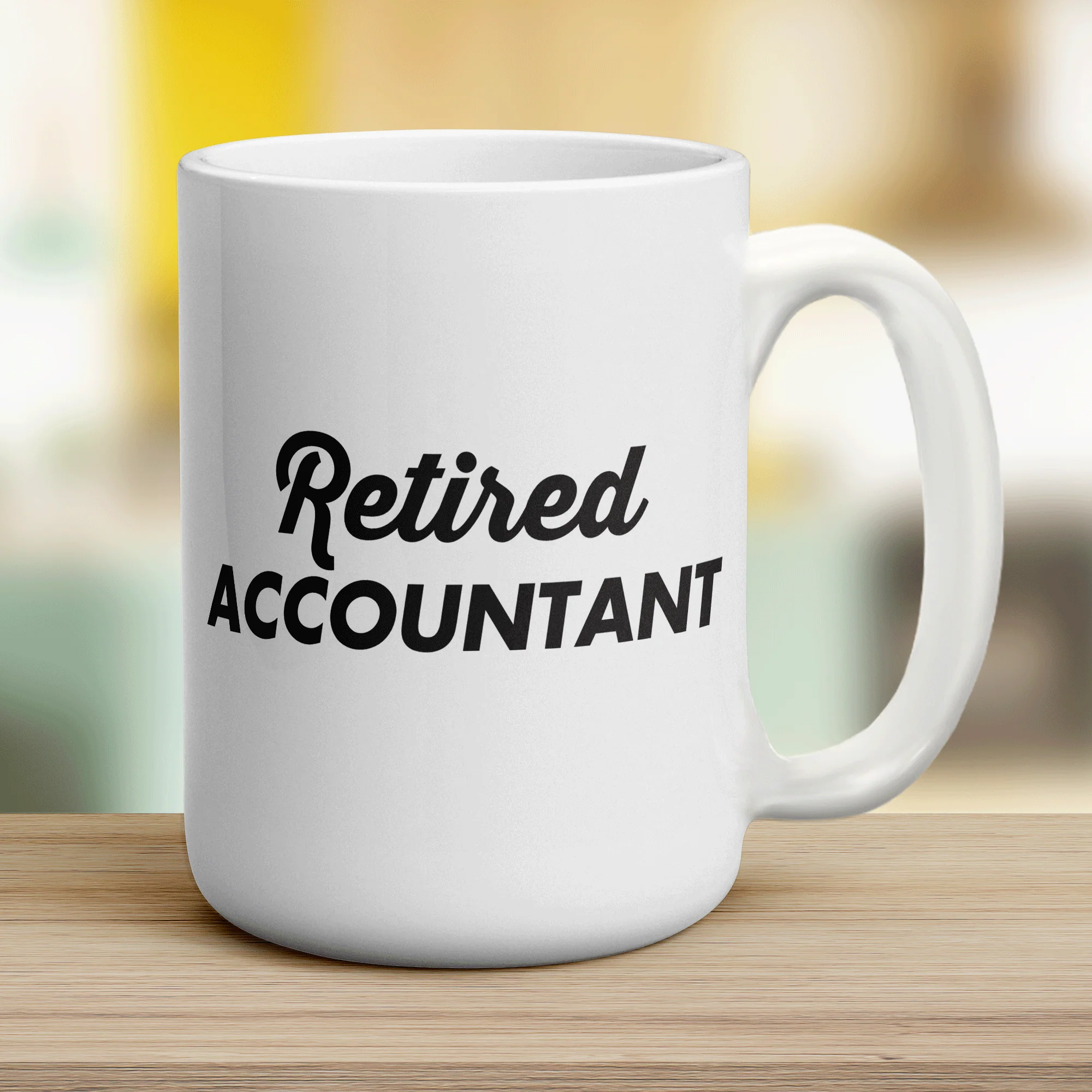 Retired Accountant Mug - Image 12
