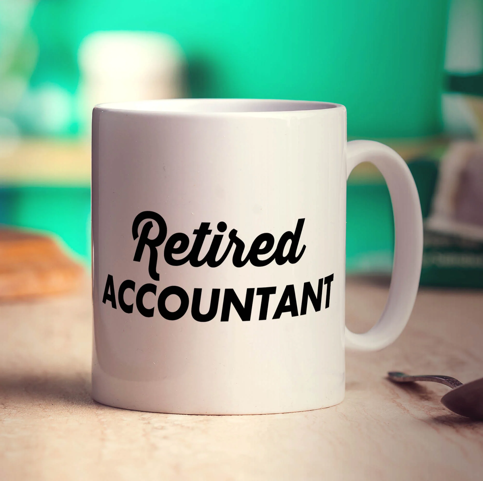 Retired Accountant Mug - Image 3