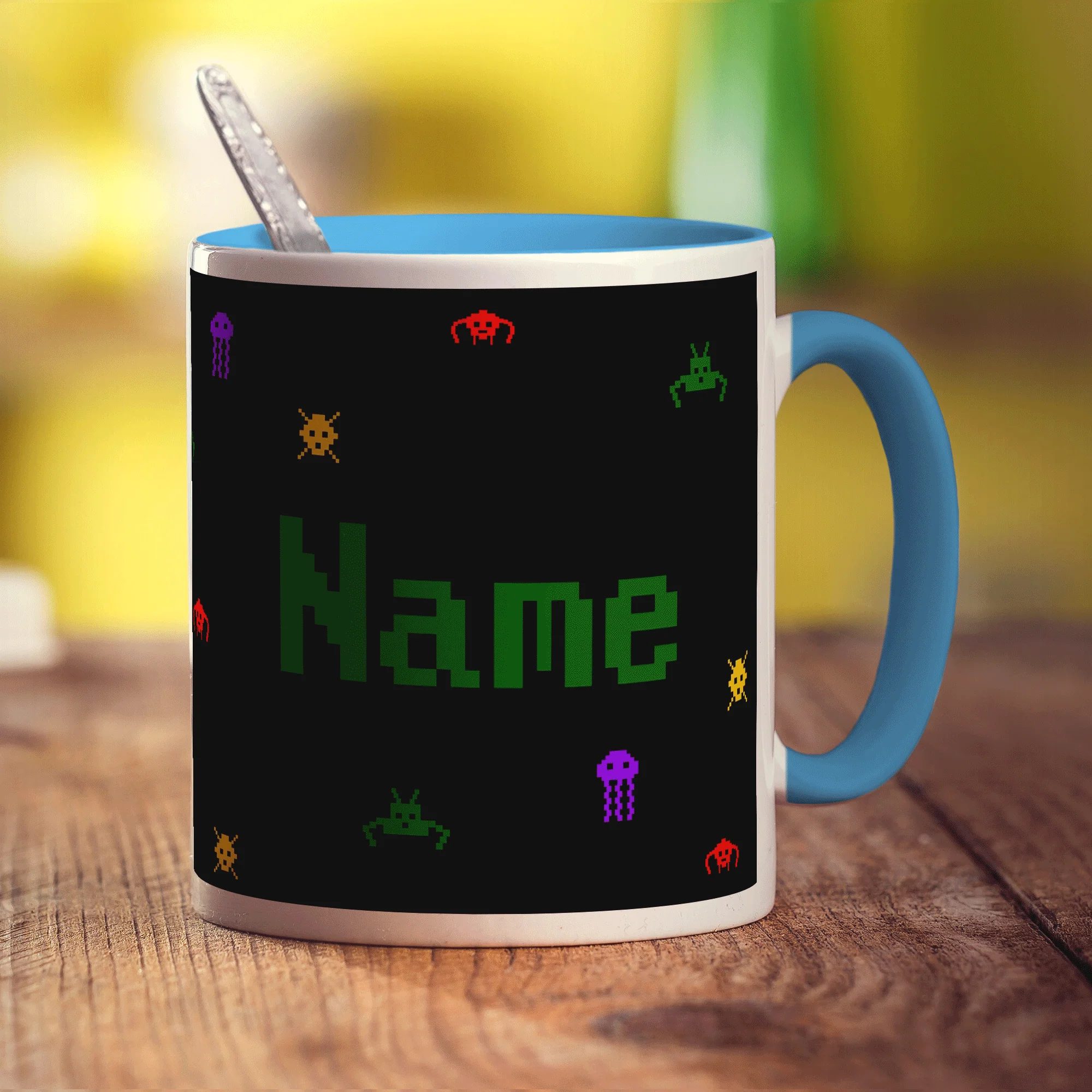 Retro Computer Game Mug - Name - Image 10
