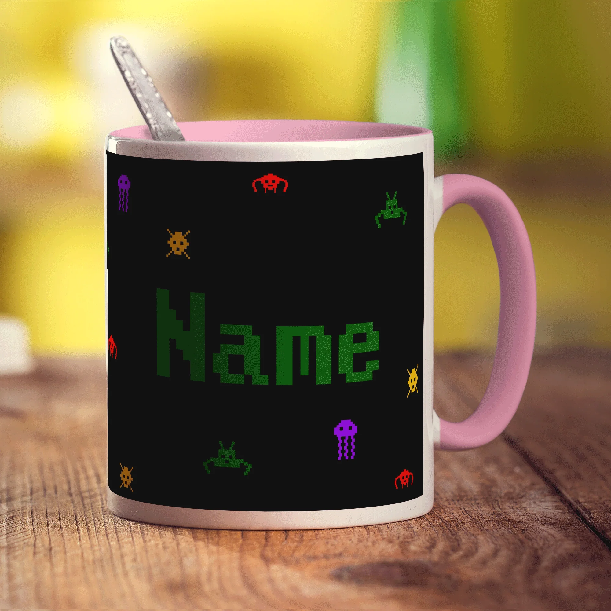 Retro Computer Game Mug - Name - Image 11