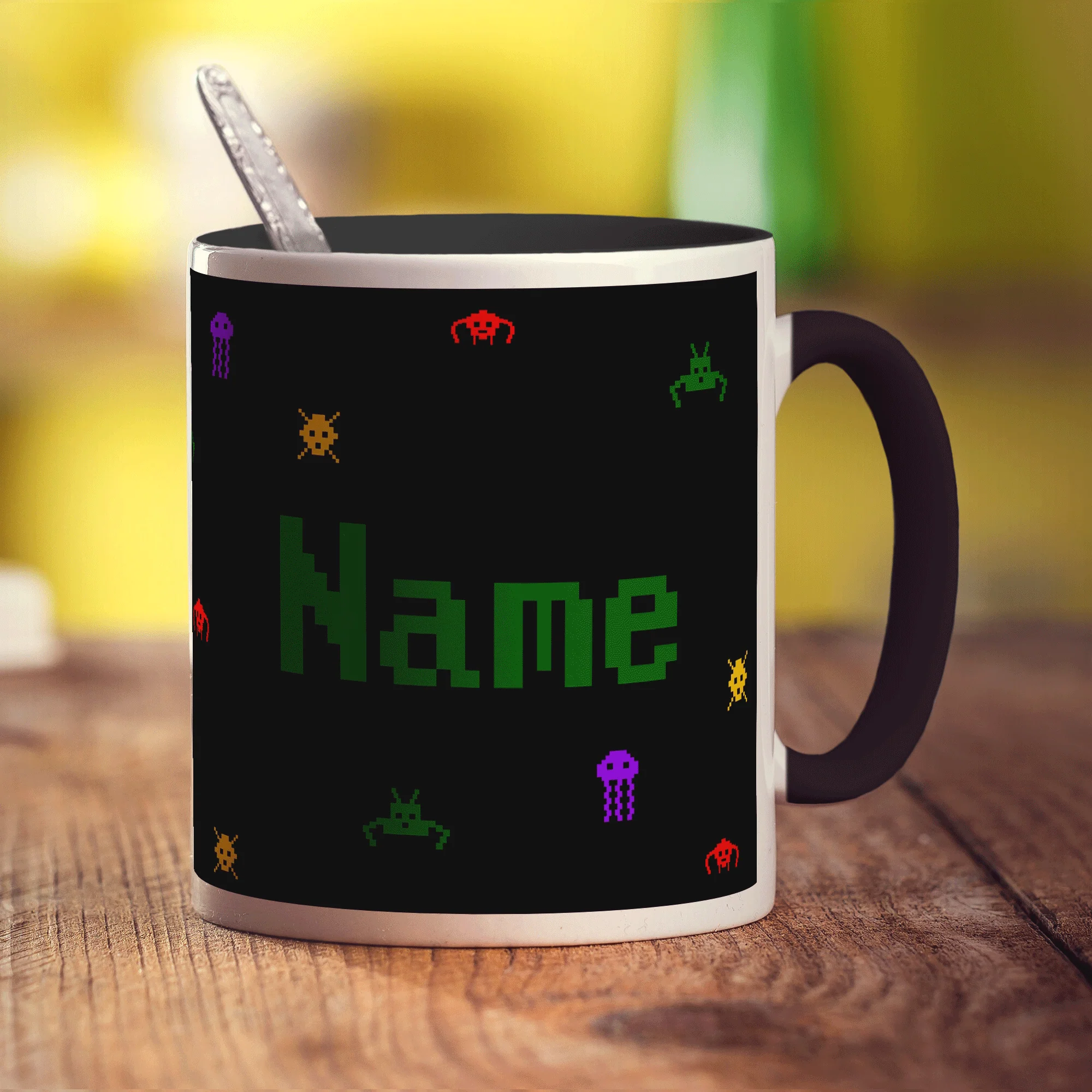 Retro Computer Game Mug - Name - Image 12