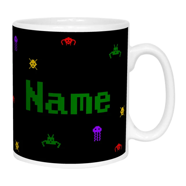 Retro Computer Game Mug - Name - Image 6