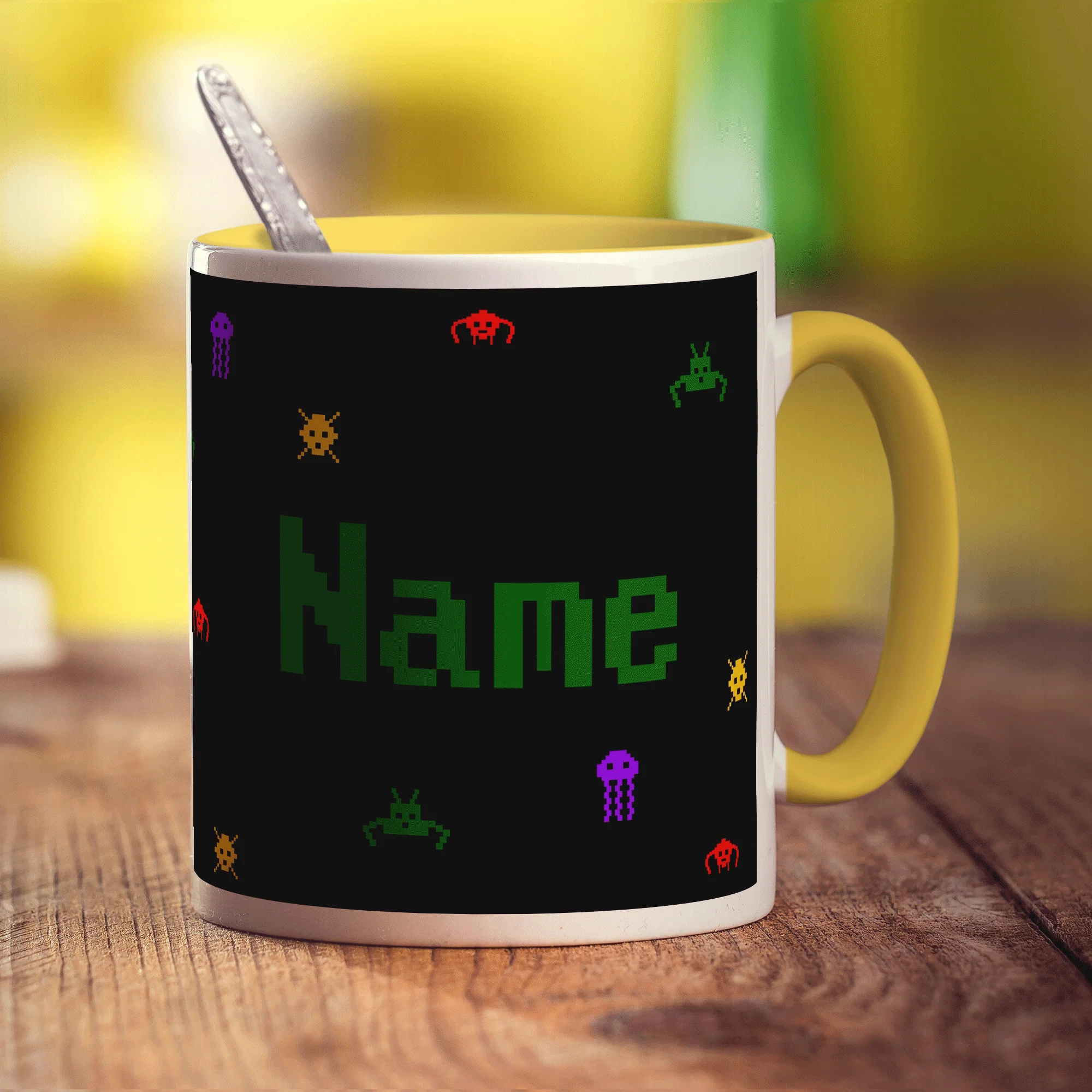 Retro Computer Game Mug - Name - Image 7