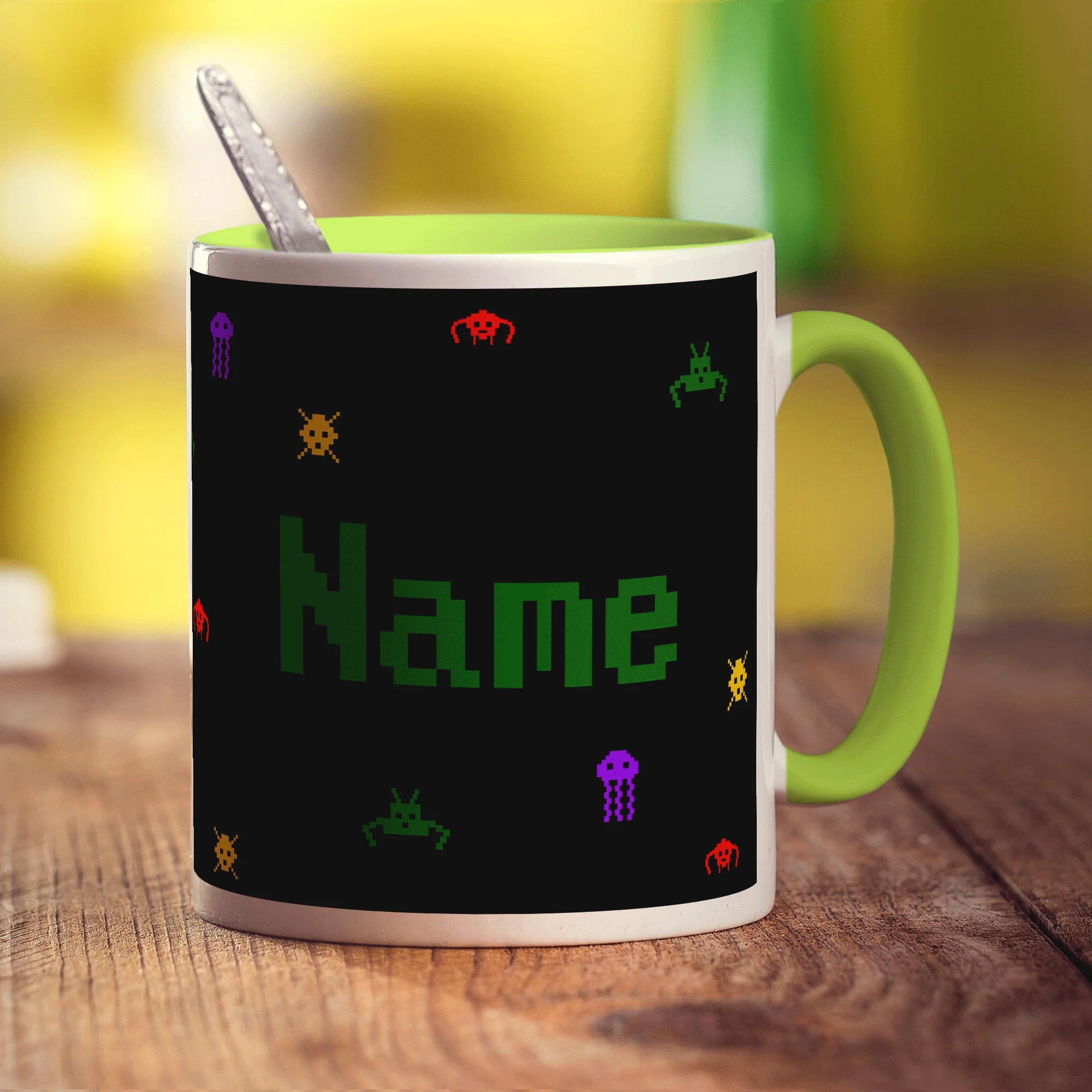 Retro Computer Game Mug - Name - Image 9