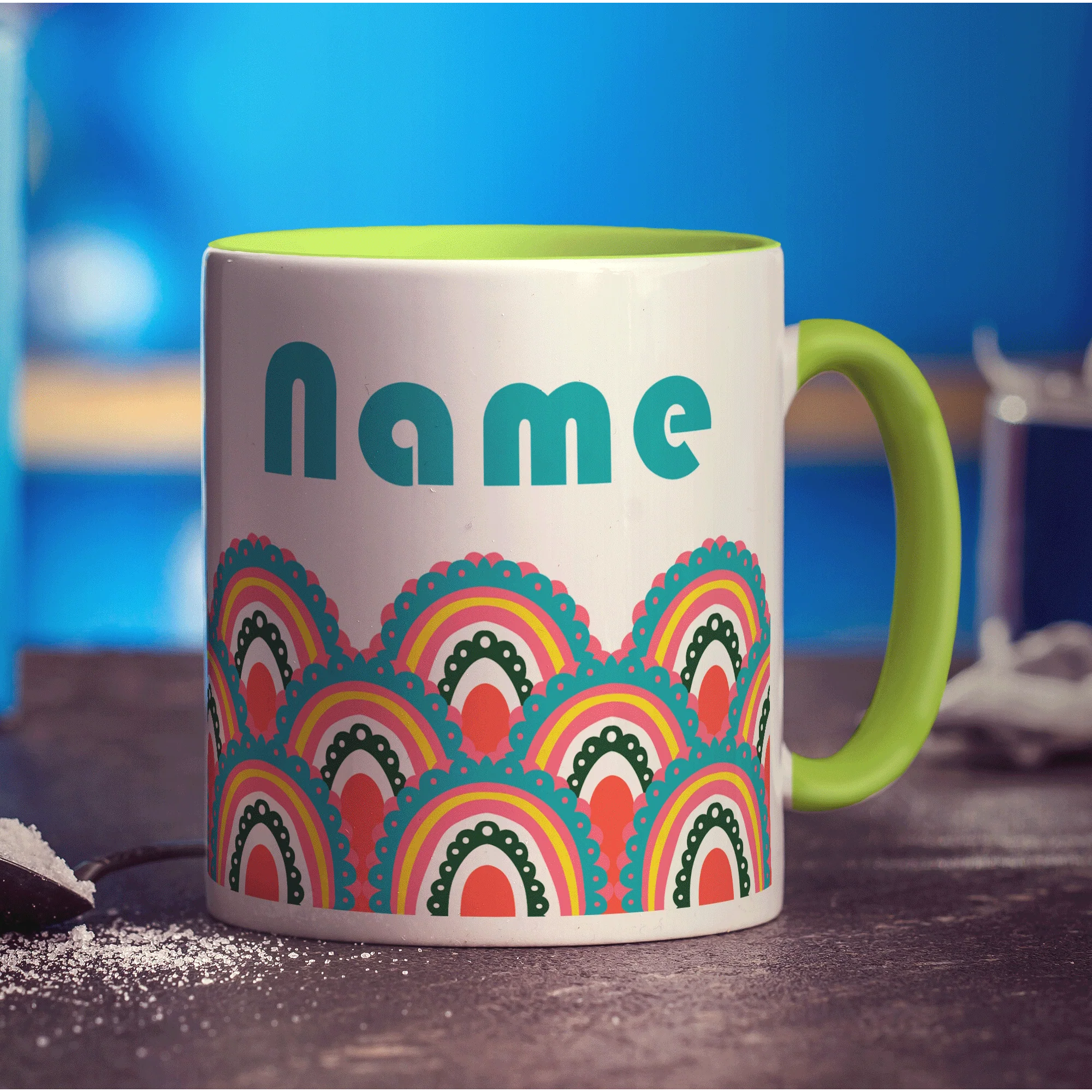 Retro Name Mug - Image 5