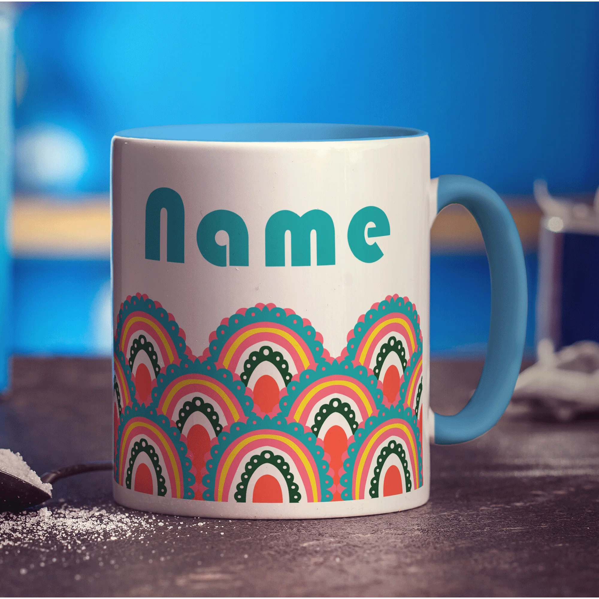Retro Name Mug - Image 6