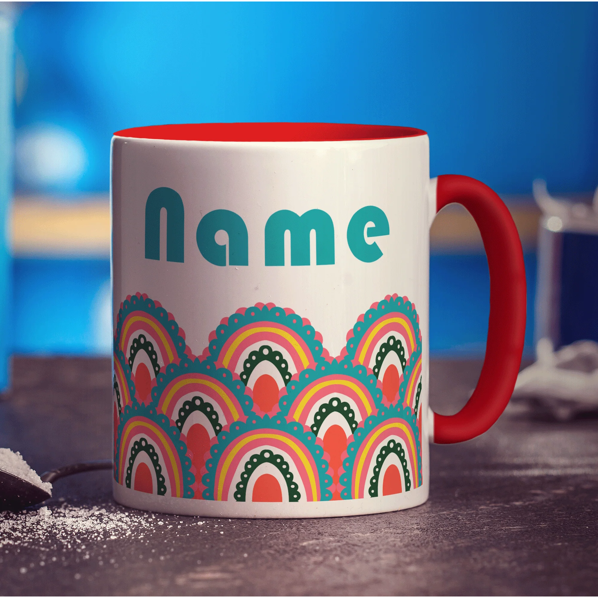 Retro Name Mug - Image 9
