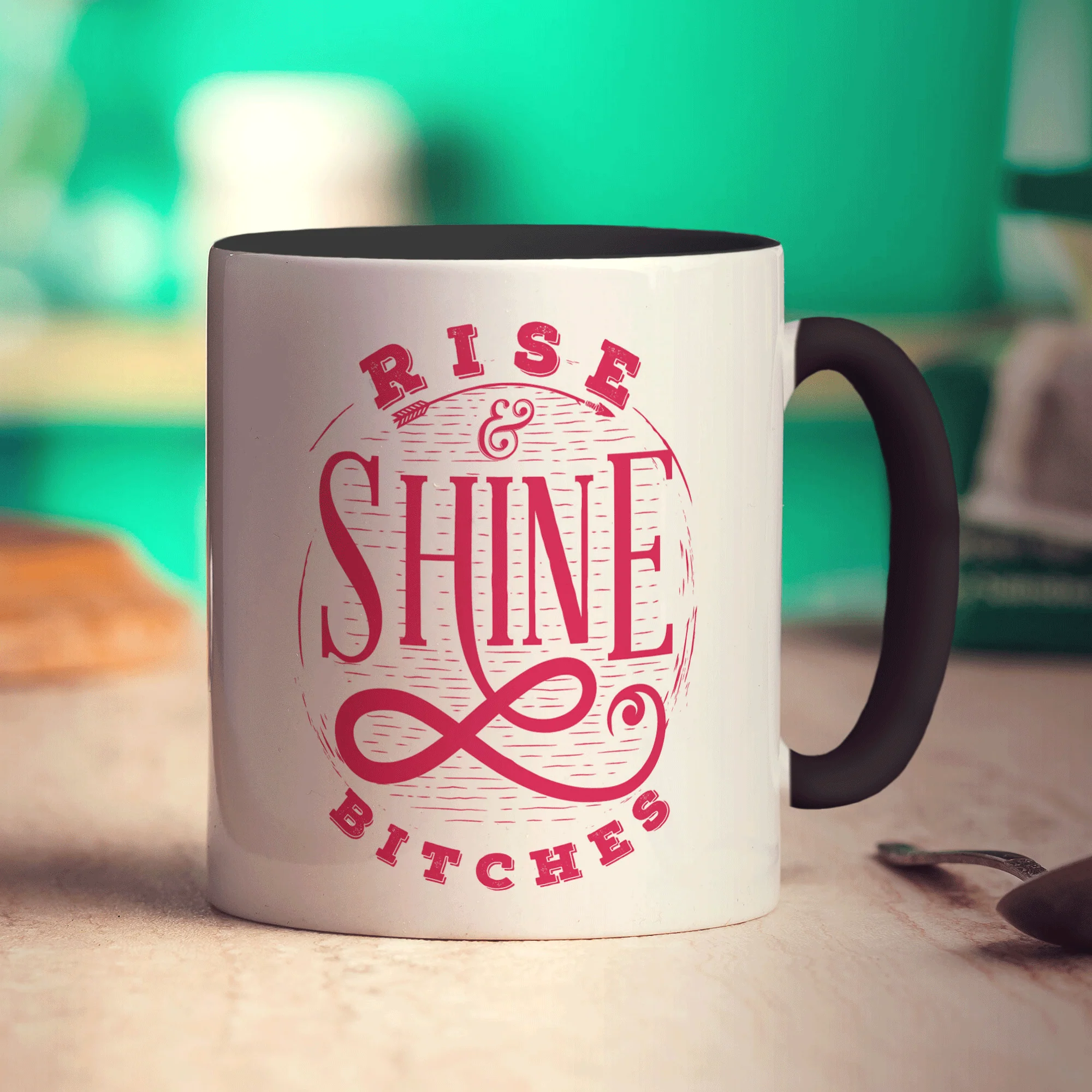 Rise & Shine Bitches Mug - Image 10