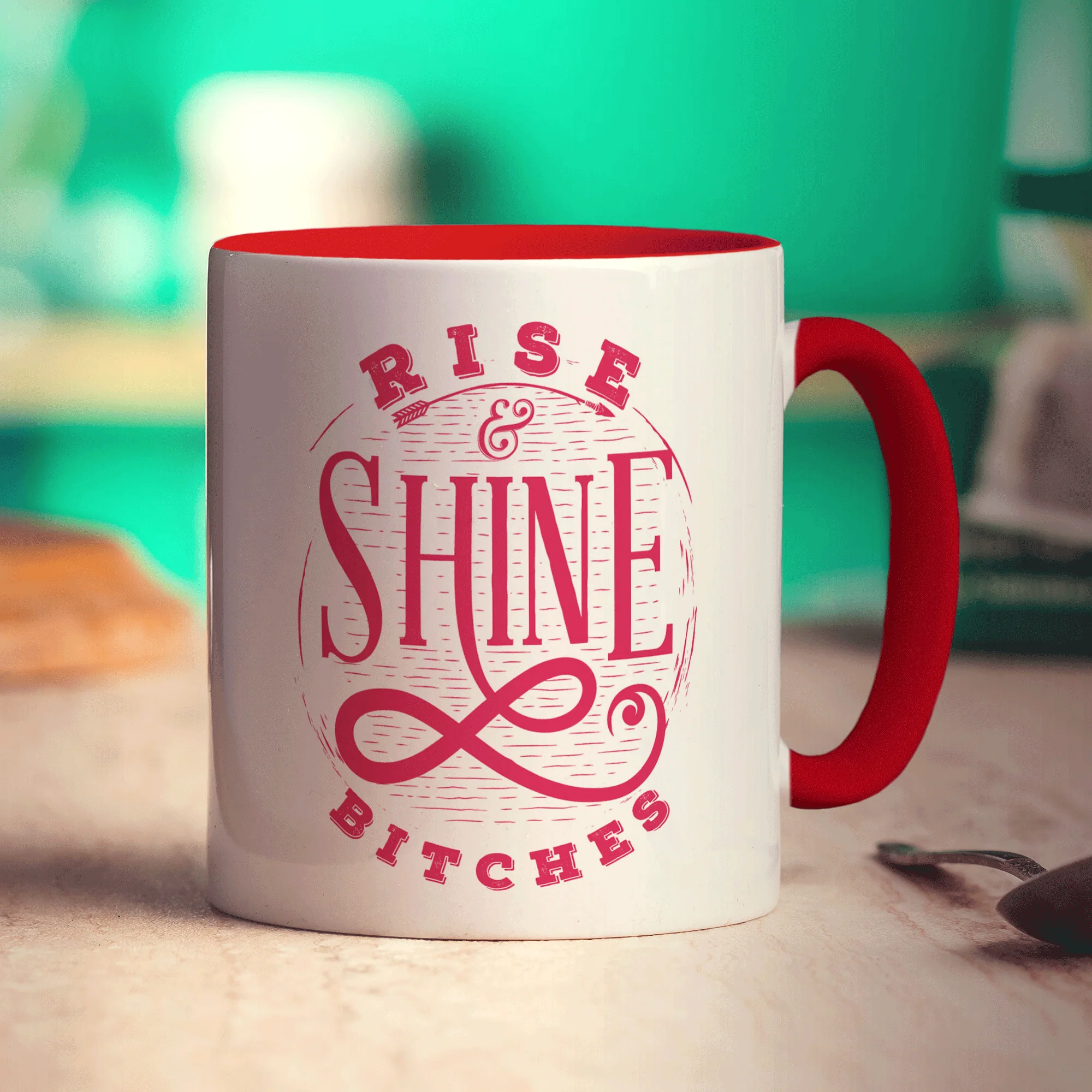 Rise & Shine Bitches Mug - Image 11