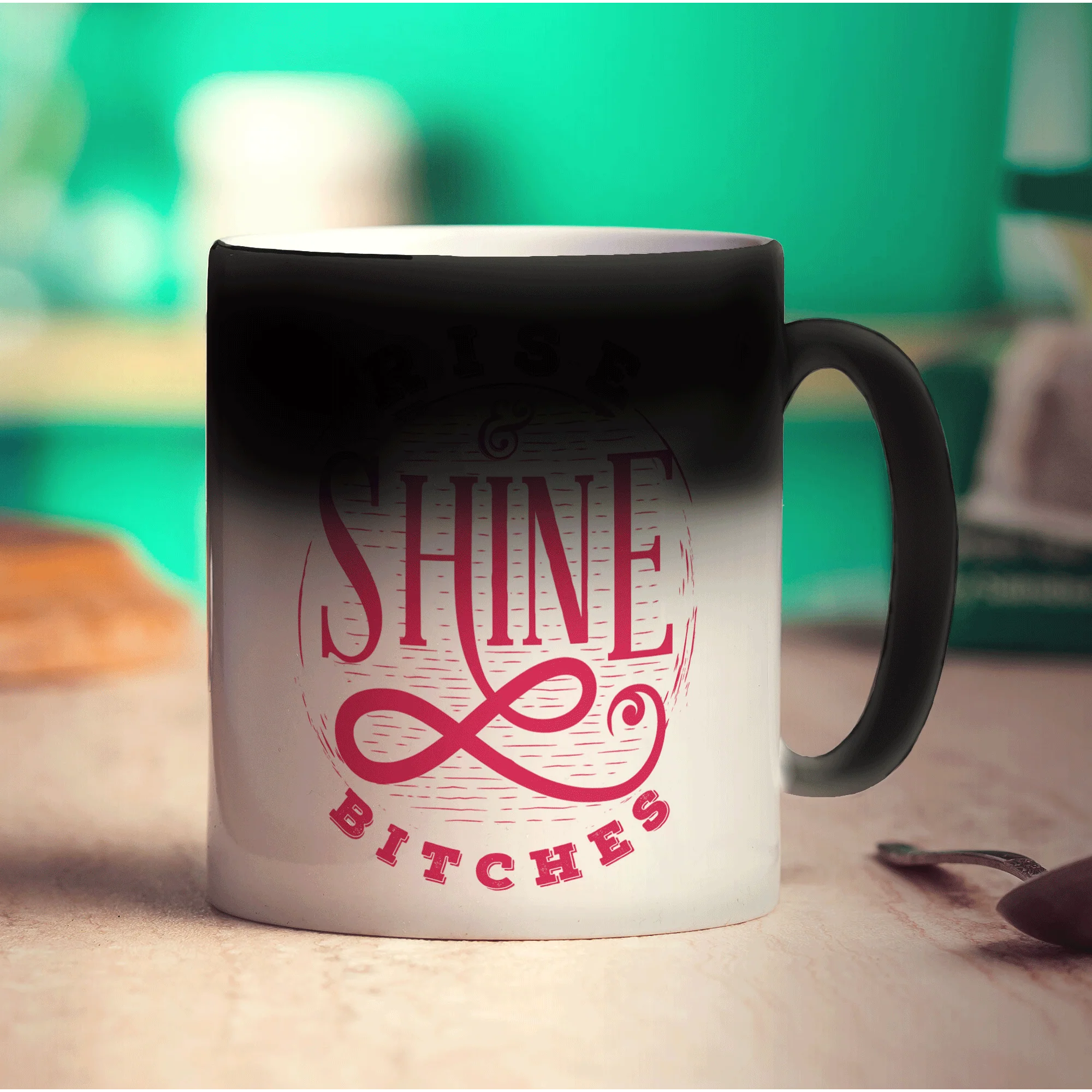 Rise & Shine Bitches Mug - Image 6
