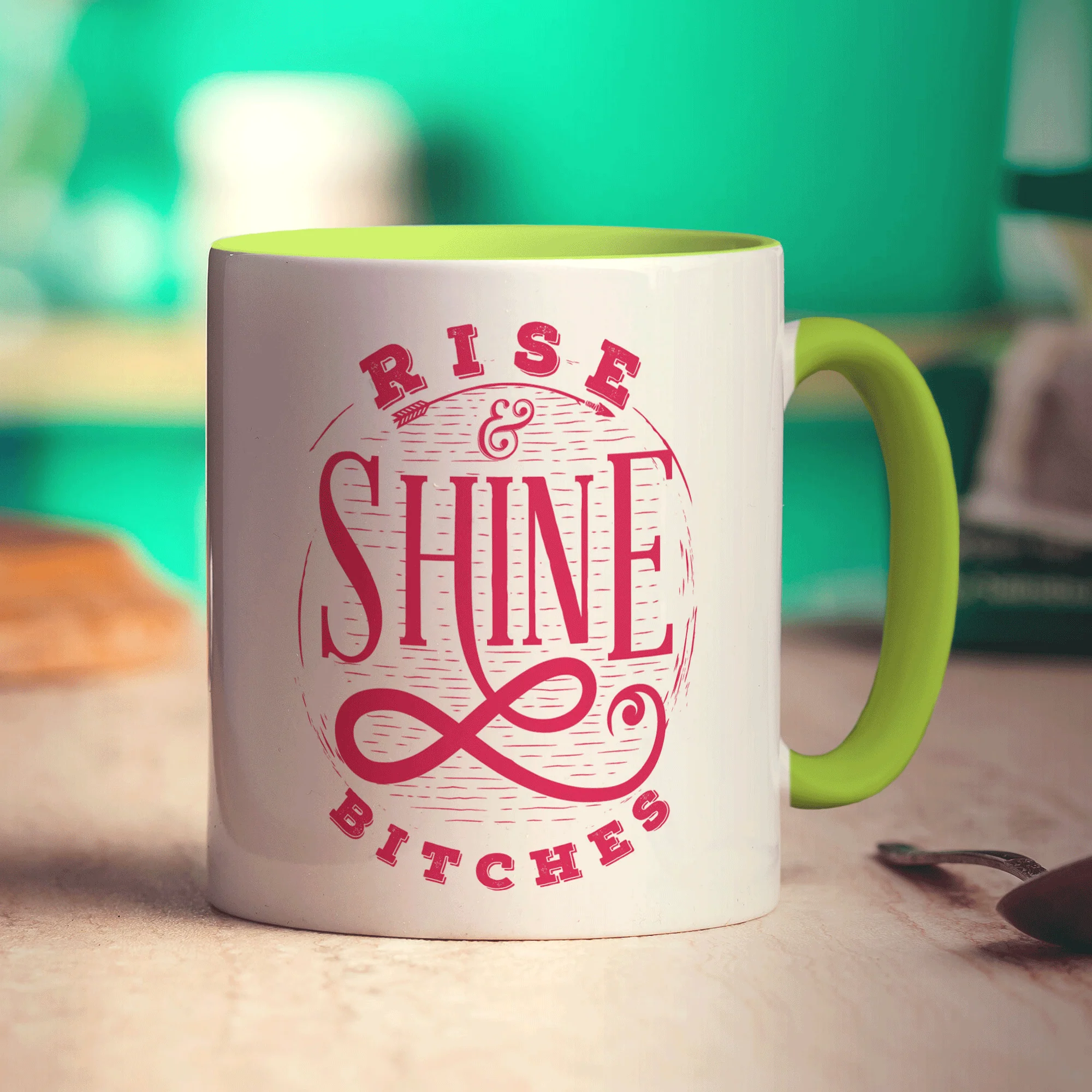 Rise & Shine Bitches Mug - Image 7