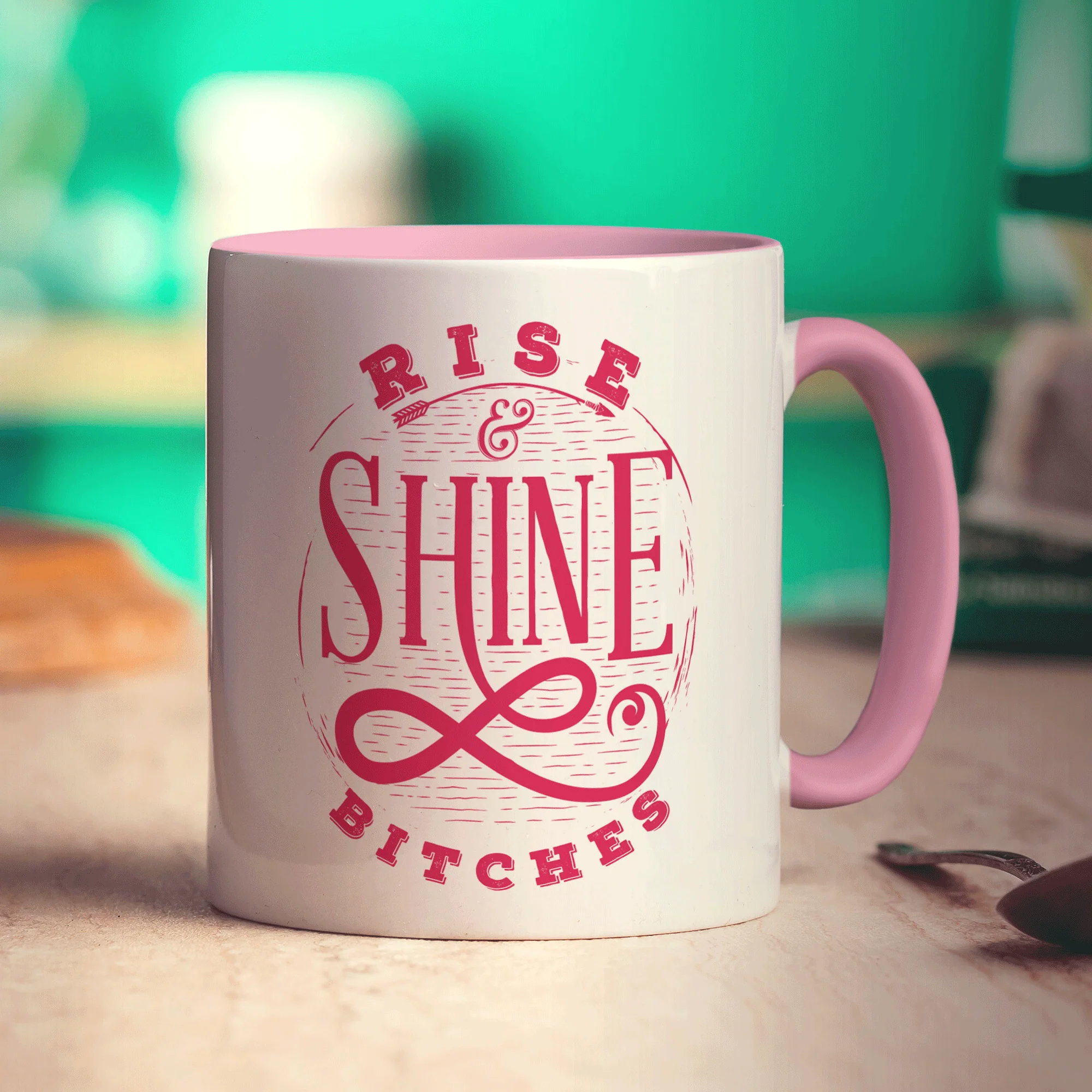Rise & Shine Bitches Mug - Image 9