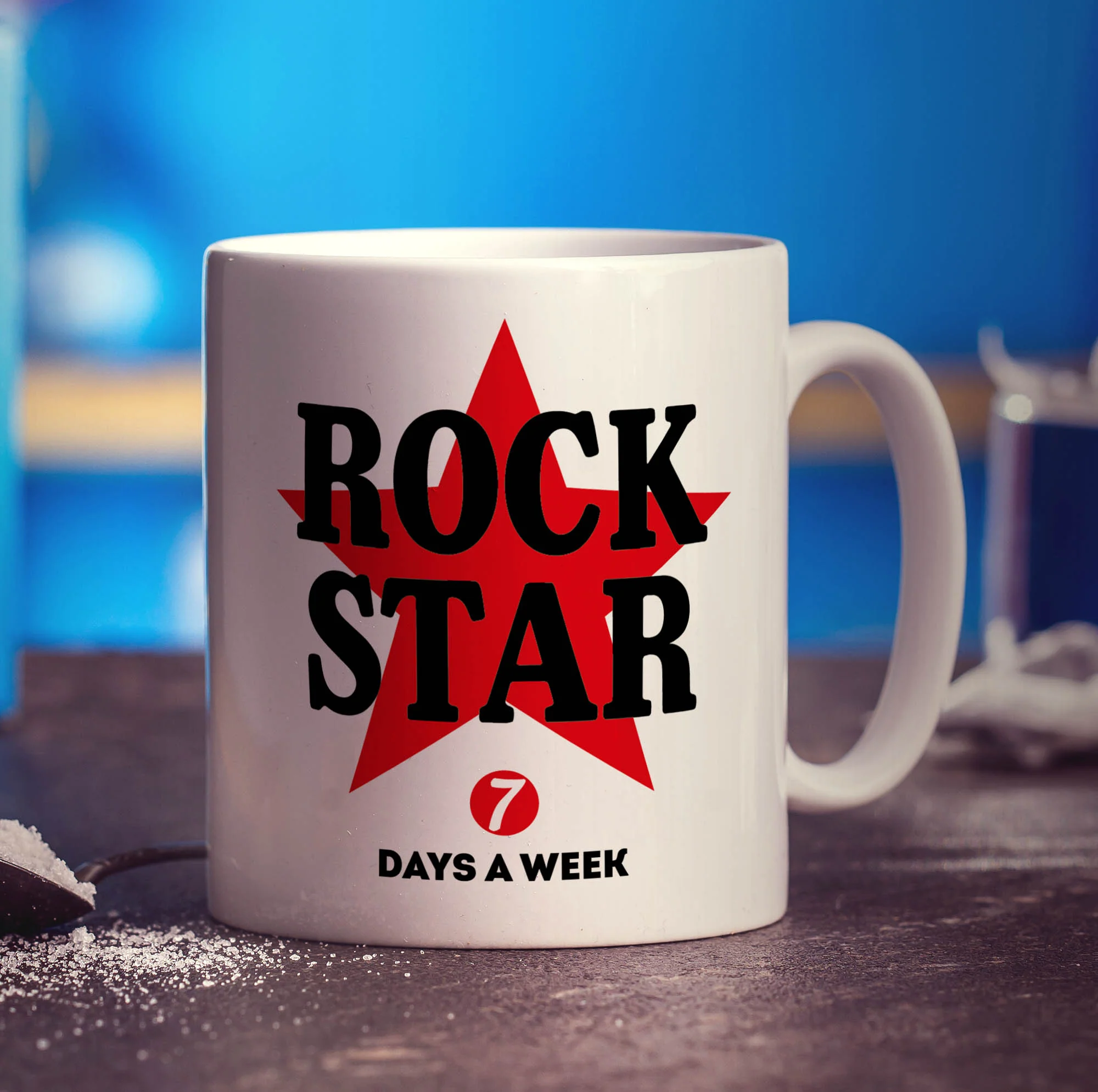 Rock Star, 7 Days a Week Mug - Image 3