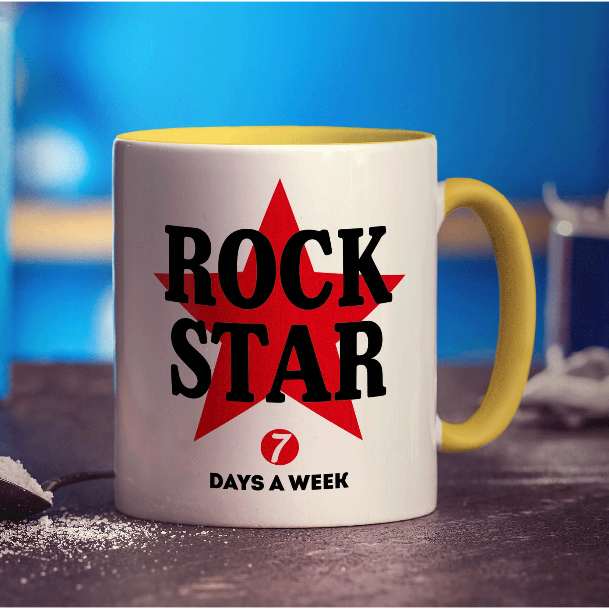Rock Star, 7 Days a Week Mug - Image 5