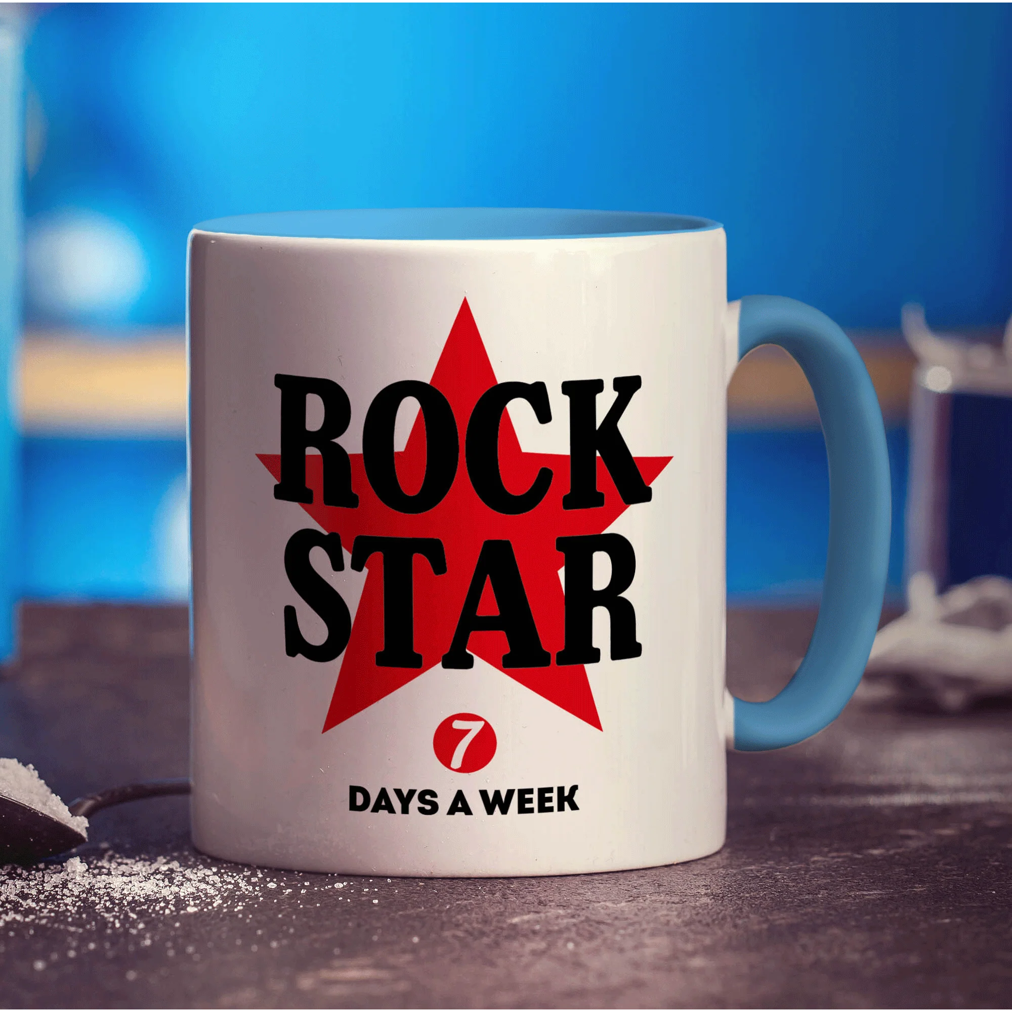 Rock Star, 7 Days a Week Mug - Image 8
