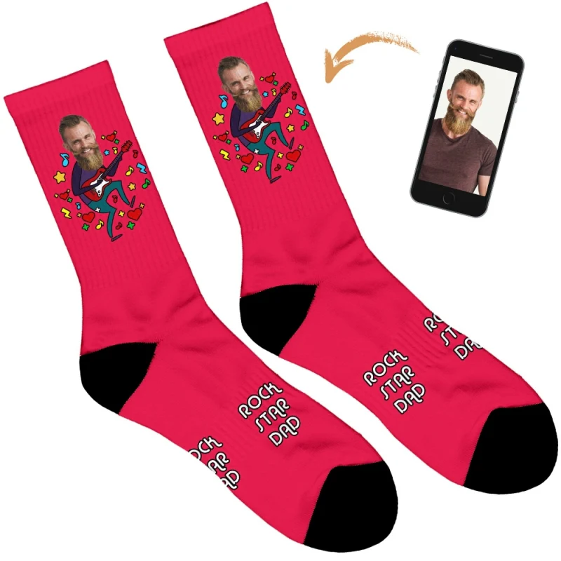 Rock Star Dad Socks - Image 12