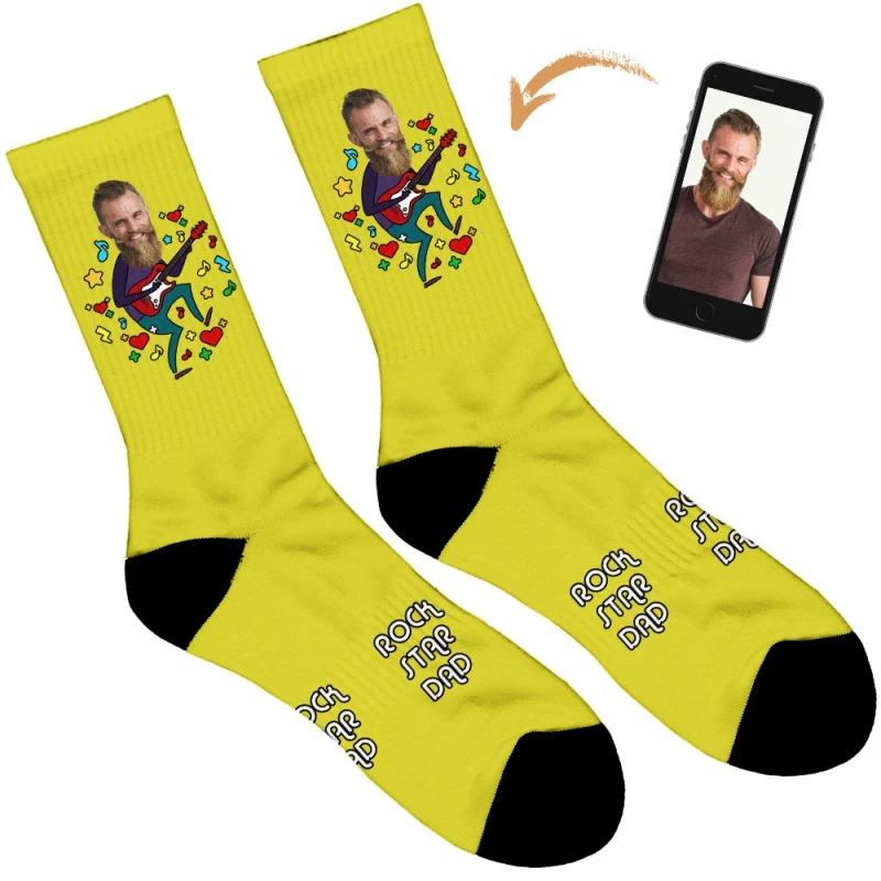 Rock Star Dad Socks - Image 15
