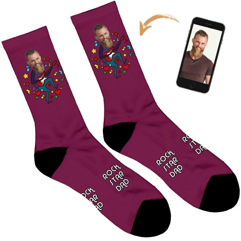 Rock Star Dad Socks - Image 19