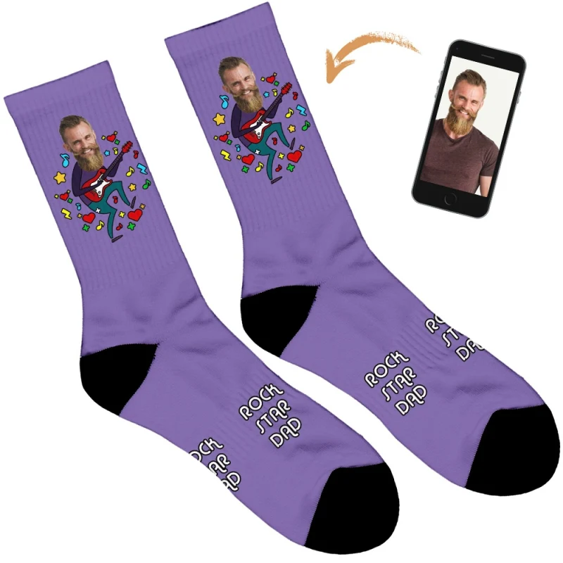 Rock Star Dad Socks - Image 22