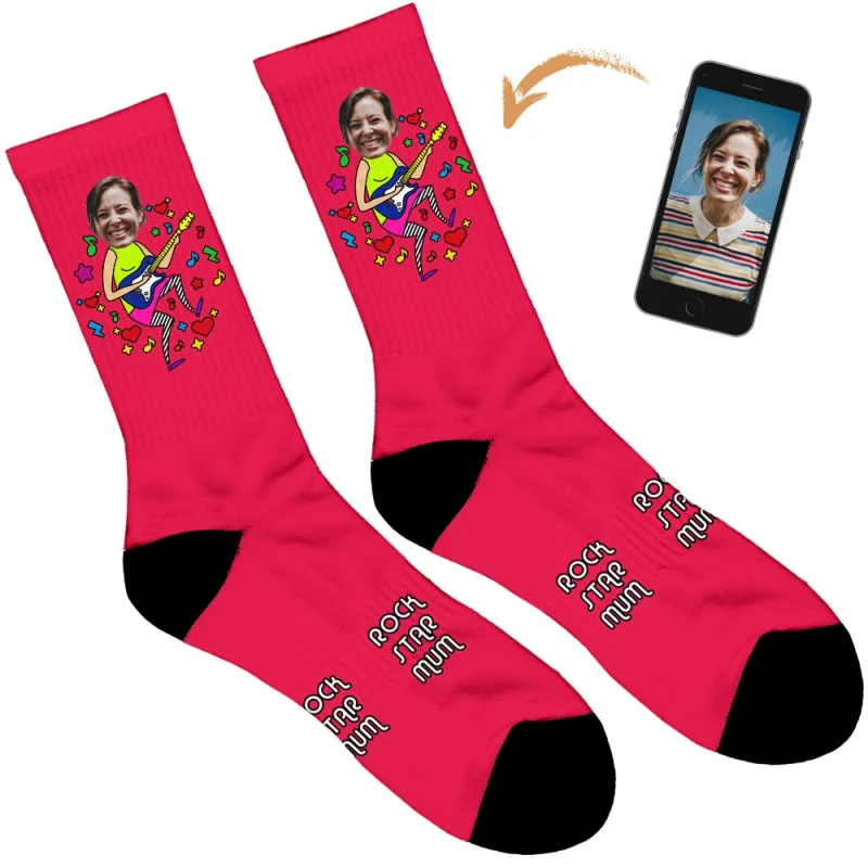 Rock Star Mum Socks - Image 10
